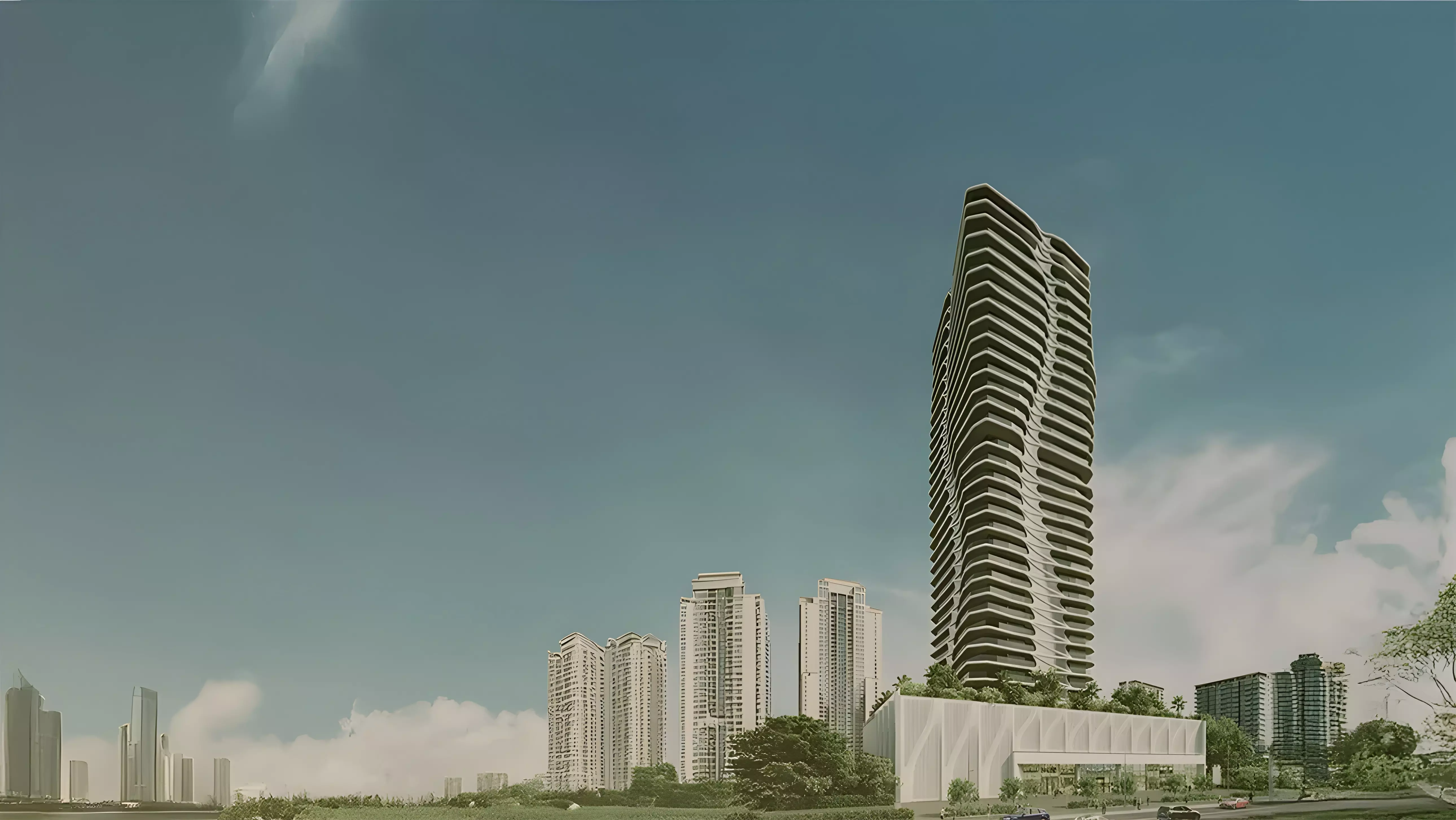 Nostalgia Tower - off-plan apartment by Samha Development in Wadi Al Safa 4
