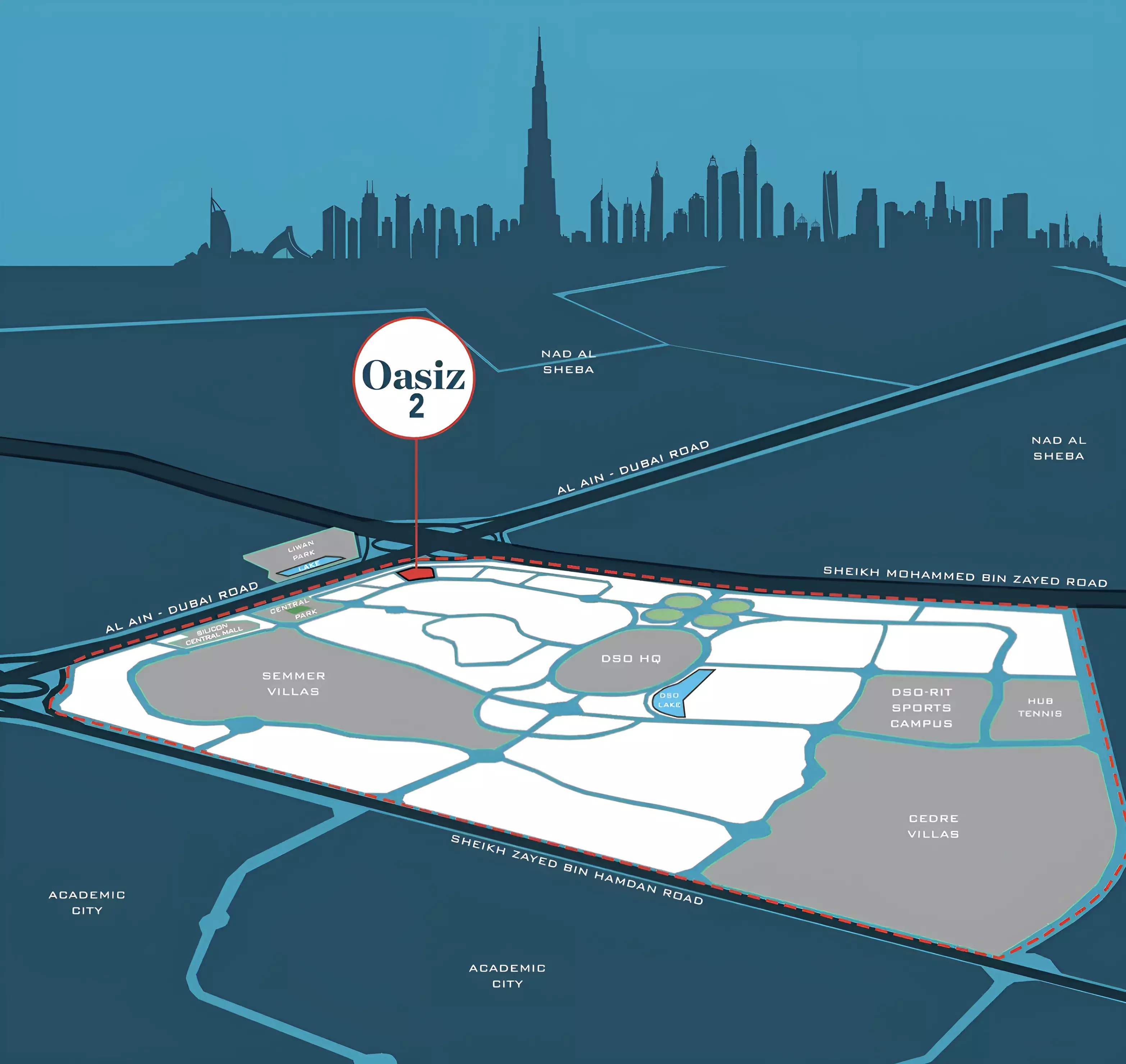 صورة لمشروع دانوب أوازيز 2 من تطوير دانوب العقارية في دبي, واحة دبي للسيليكون, اواسيز 2 من داتيوب - [1]