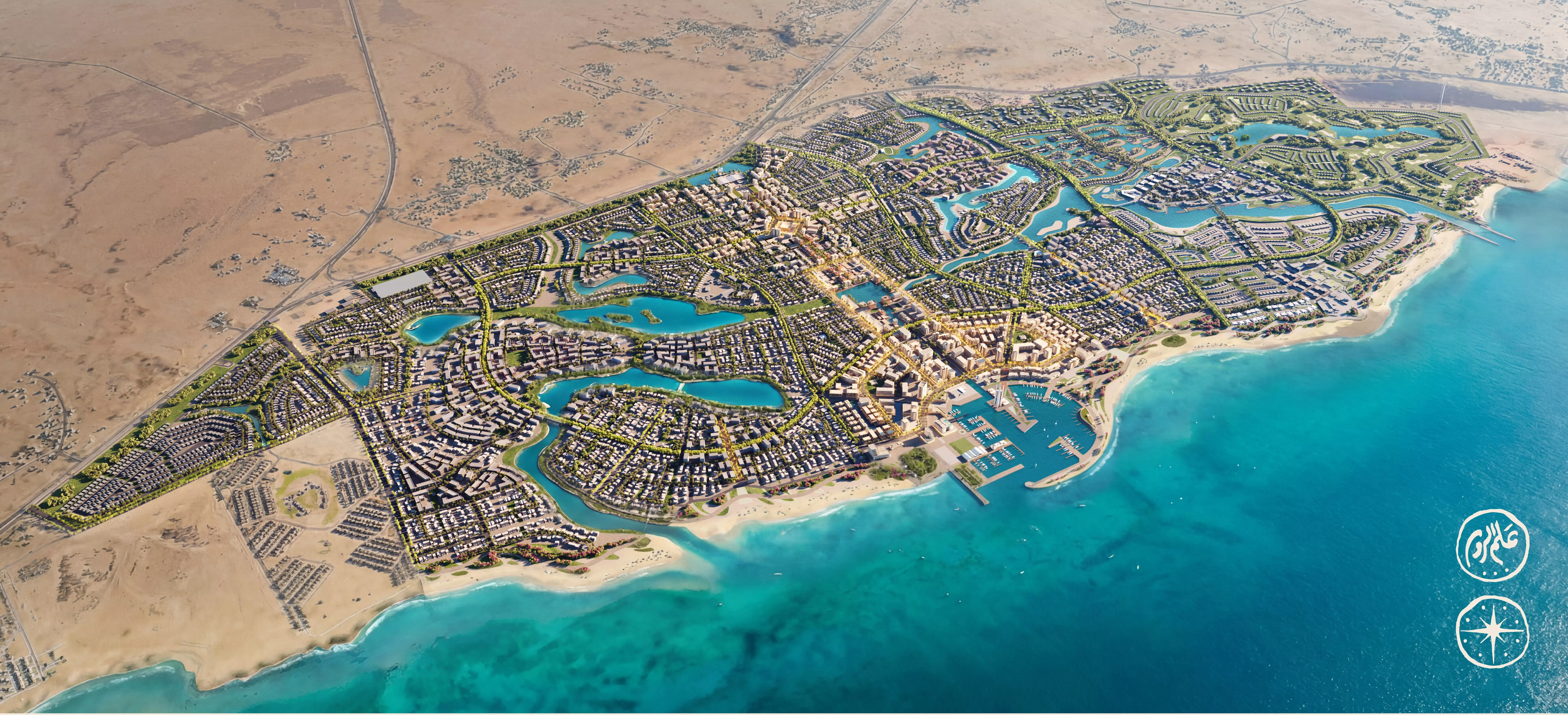 صورة لمشروع علم الروم من تطوير قطر للدار في الساحل الشمالي - [1]