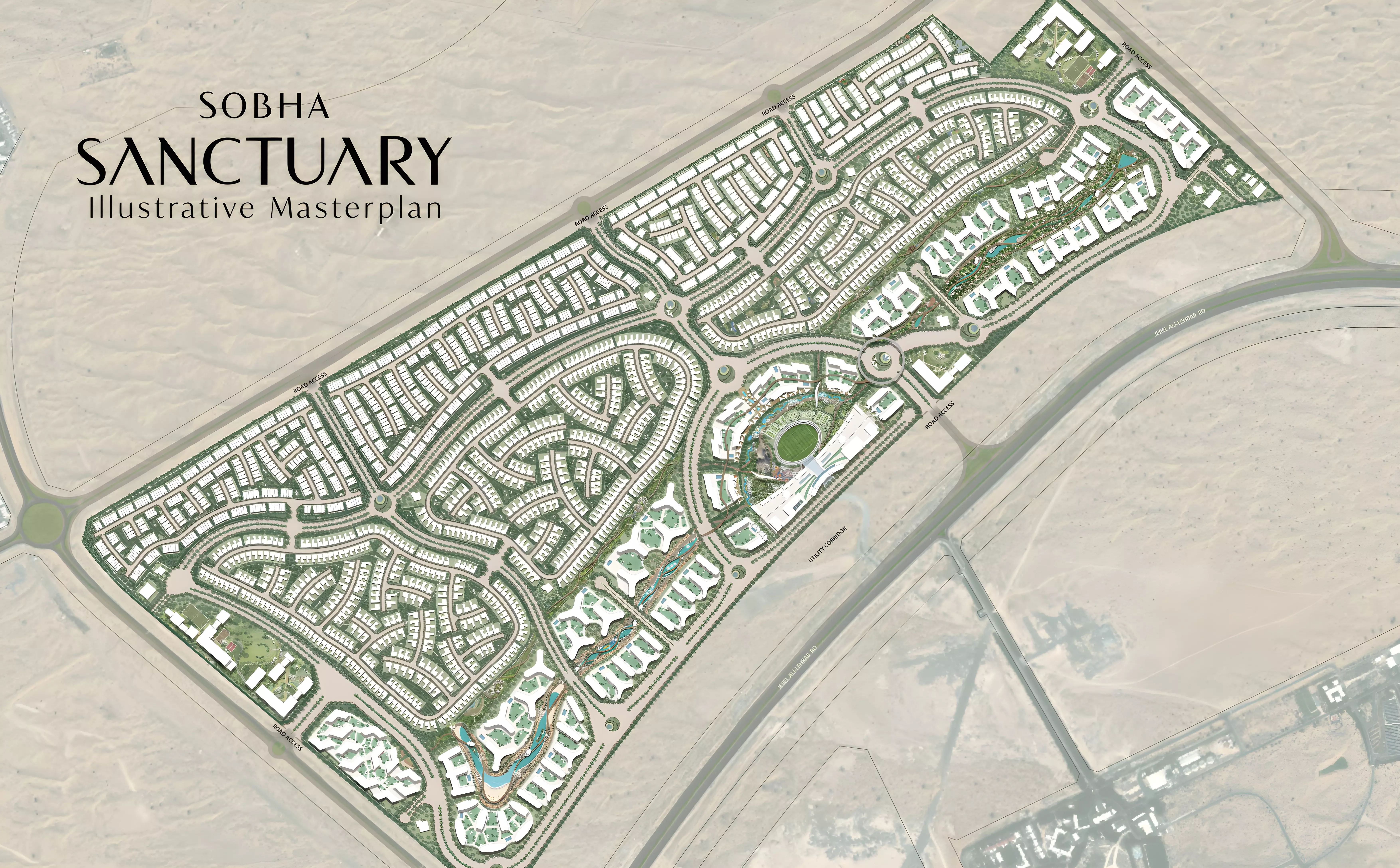 image of Sobha Sanctuary Apartments by Sobha Realty, Dubai,Sobha Sanctuary — [1]