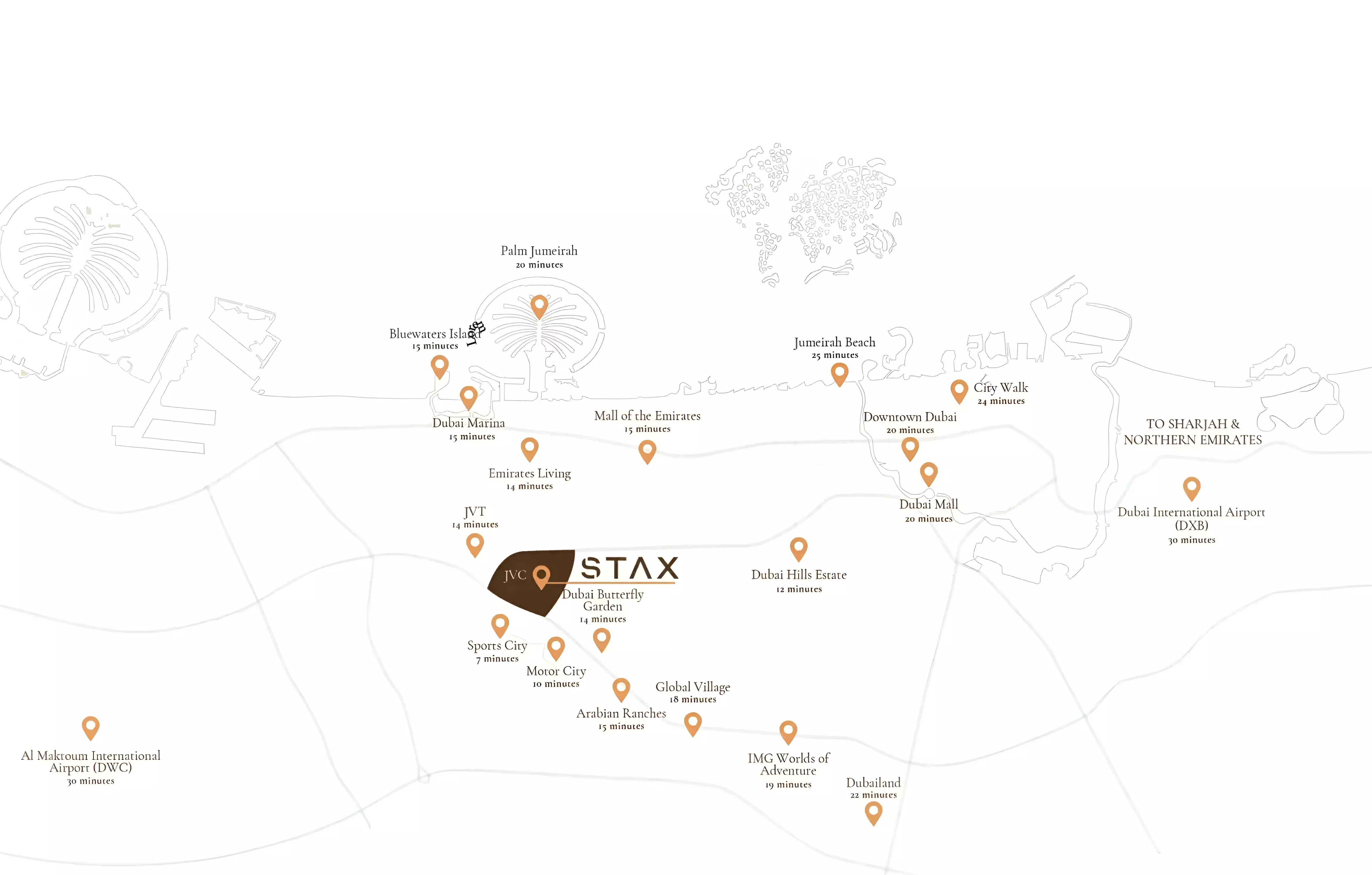 image of Stax Tower by Pasha One Development, Dubai, Jumeirah Village Circle, District 15, Stax Towers — [1]