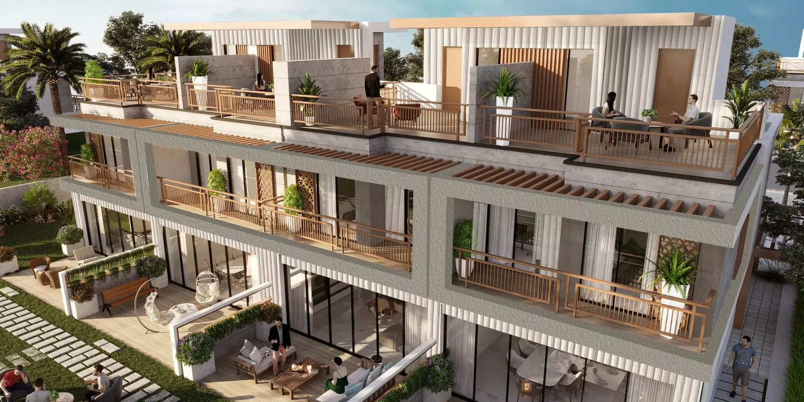 Camelia - off-plan townhouse by Damac Properties in Camelia