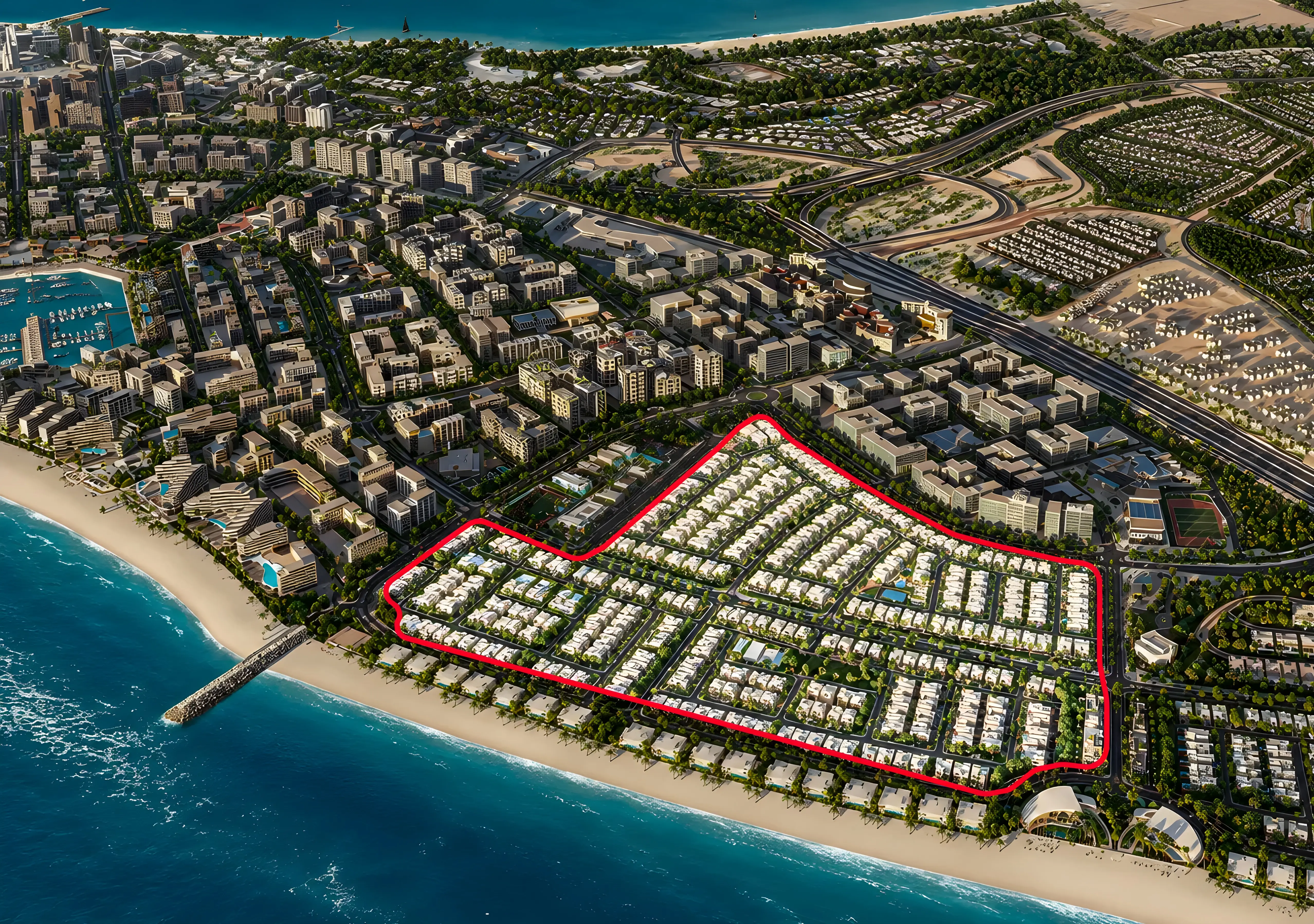 image of Talay Beach by Aldar Properties PJSC, Abu Dhabi,Saadiyat Island — [1]