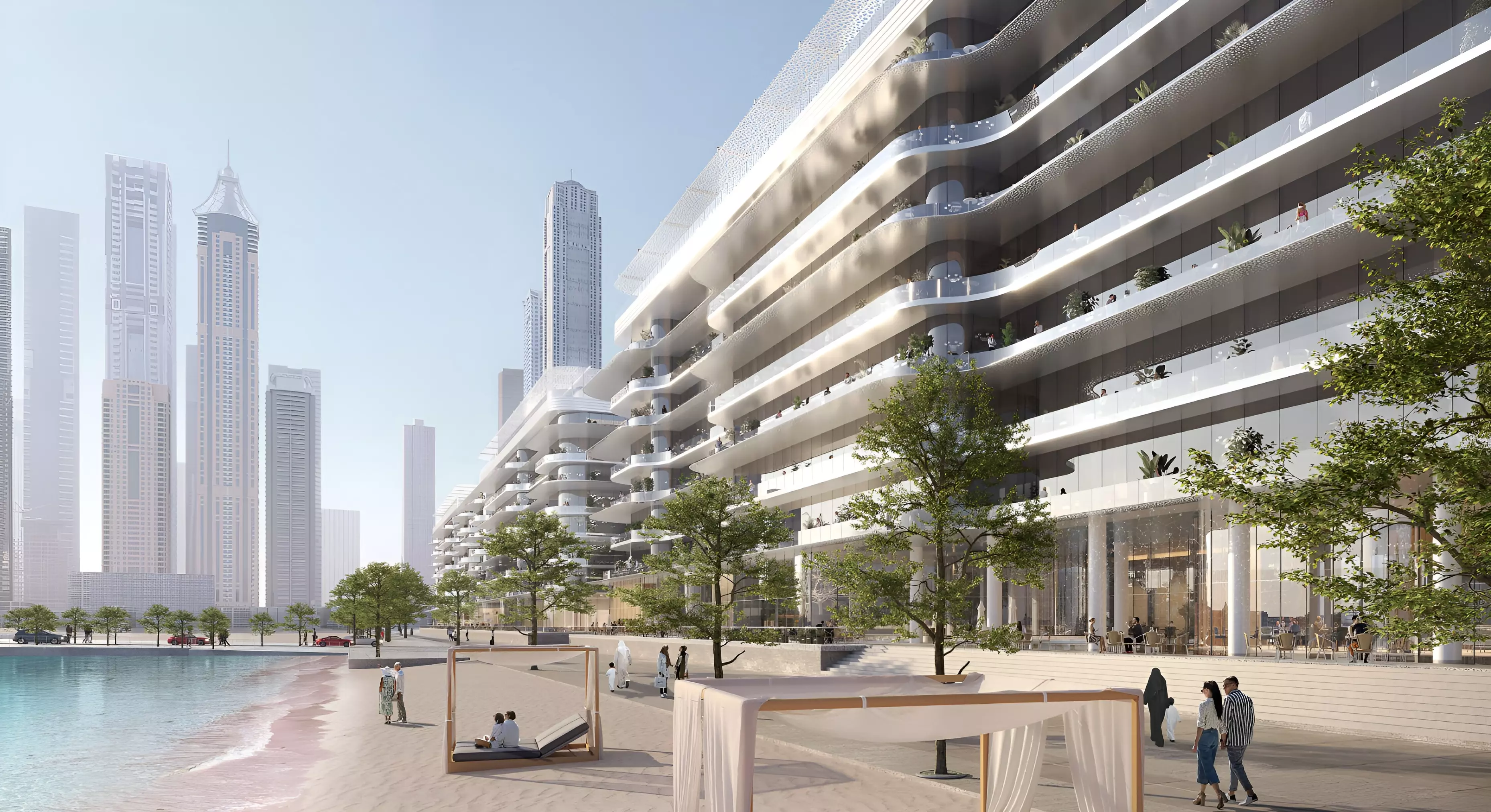 Dubai Harbour Residences Area 3 - off-plan apartment/penthouse by H&H Development in Dubai Harbour Residences Area 3