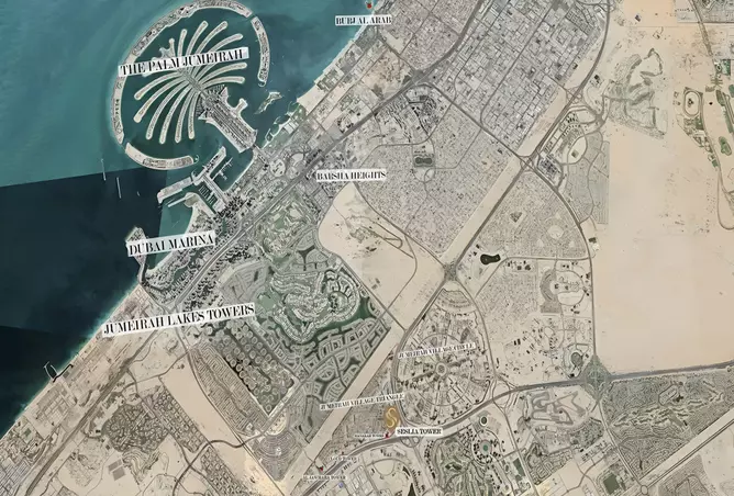 صورة لمشروع سيسيليا تاور من تطوير تايغر جروب في دبي, مثلث قرية جميرا, برج سيسليا - [3]