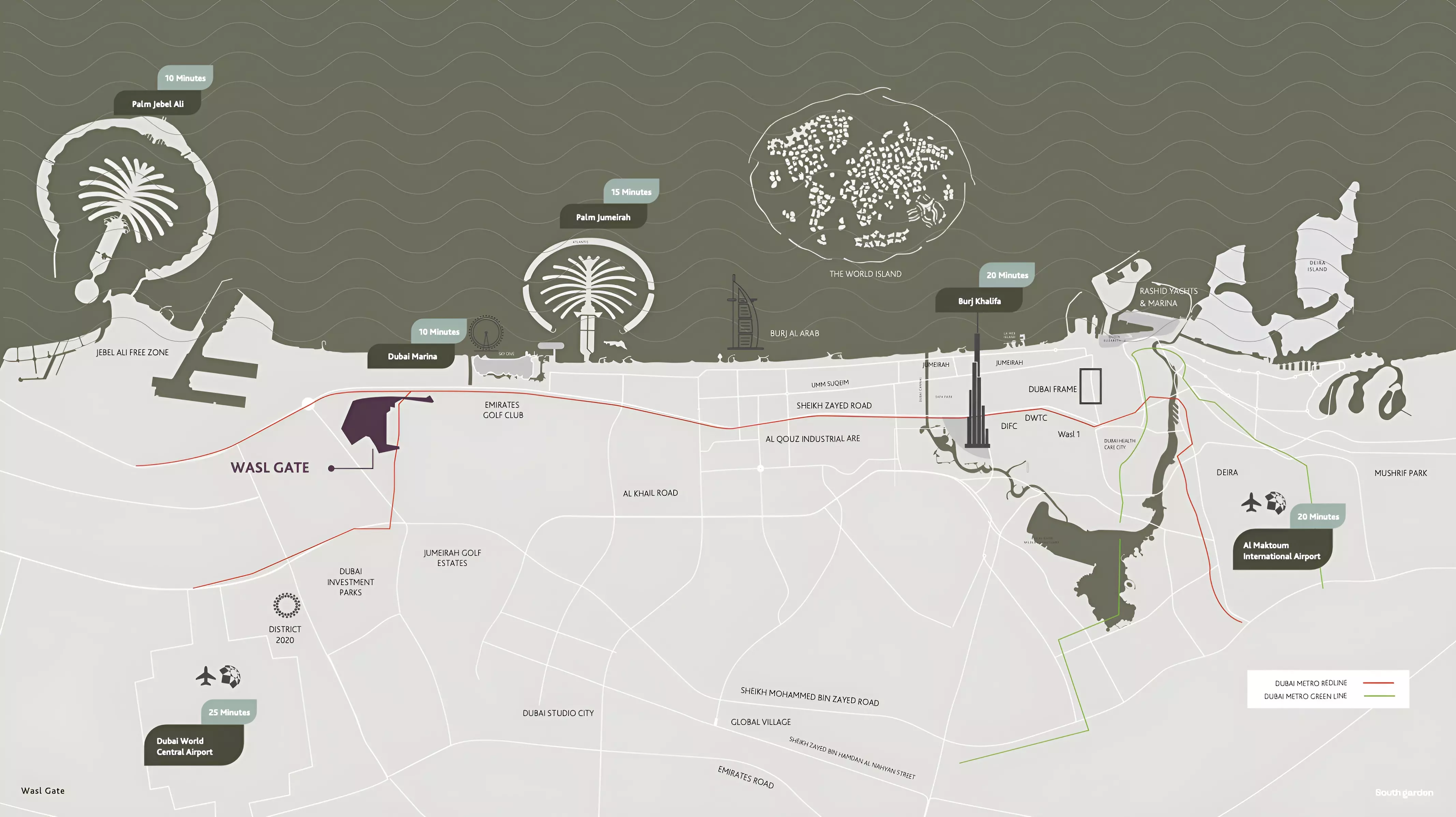 صورة لمشروع ساوث جاردن د من تطوير وصل العقارية في دبي, بوابة وصل, ساوث جاردن, الحديقة الجنوبية د - [1]