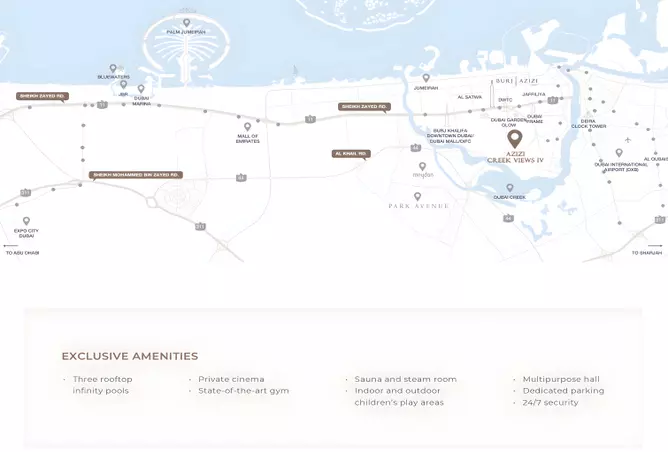 image of Creek Views 4 by Azizi Developments, Dubai, Bur Dubai, Dubai Healthcare City, Creek Views II — [3]