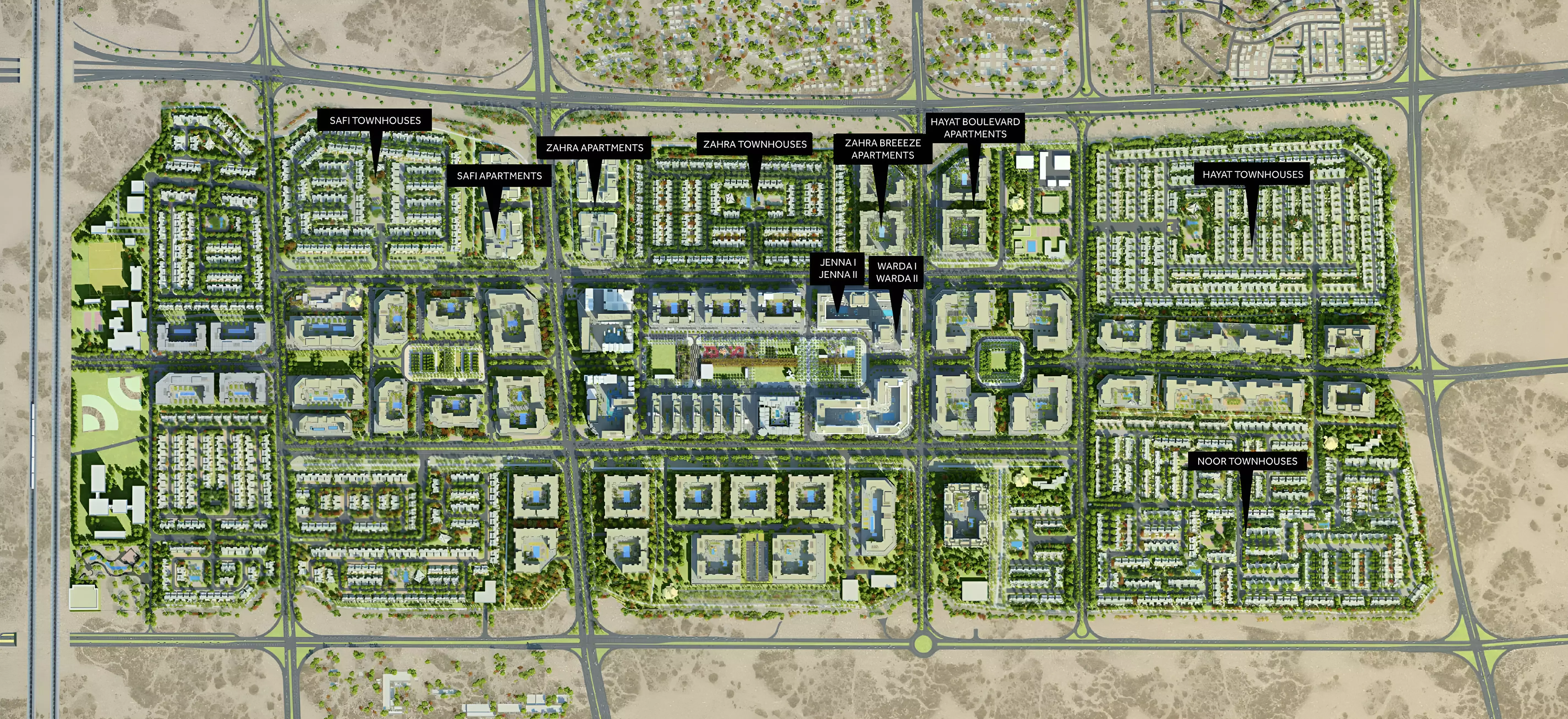 image of UNA Apartments by Nshama, Dubai, Town Square, UNA Apartments — [1]