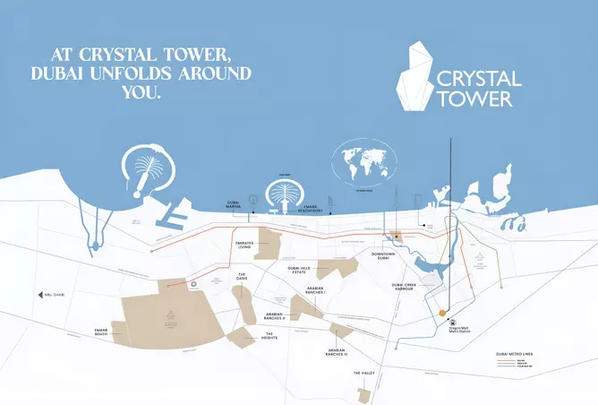 صورة لمشروع برج كريستال من تطوير VHS Developments في دبي, المدينة العالمية, VHS برج الكريستال من - [3]