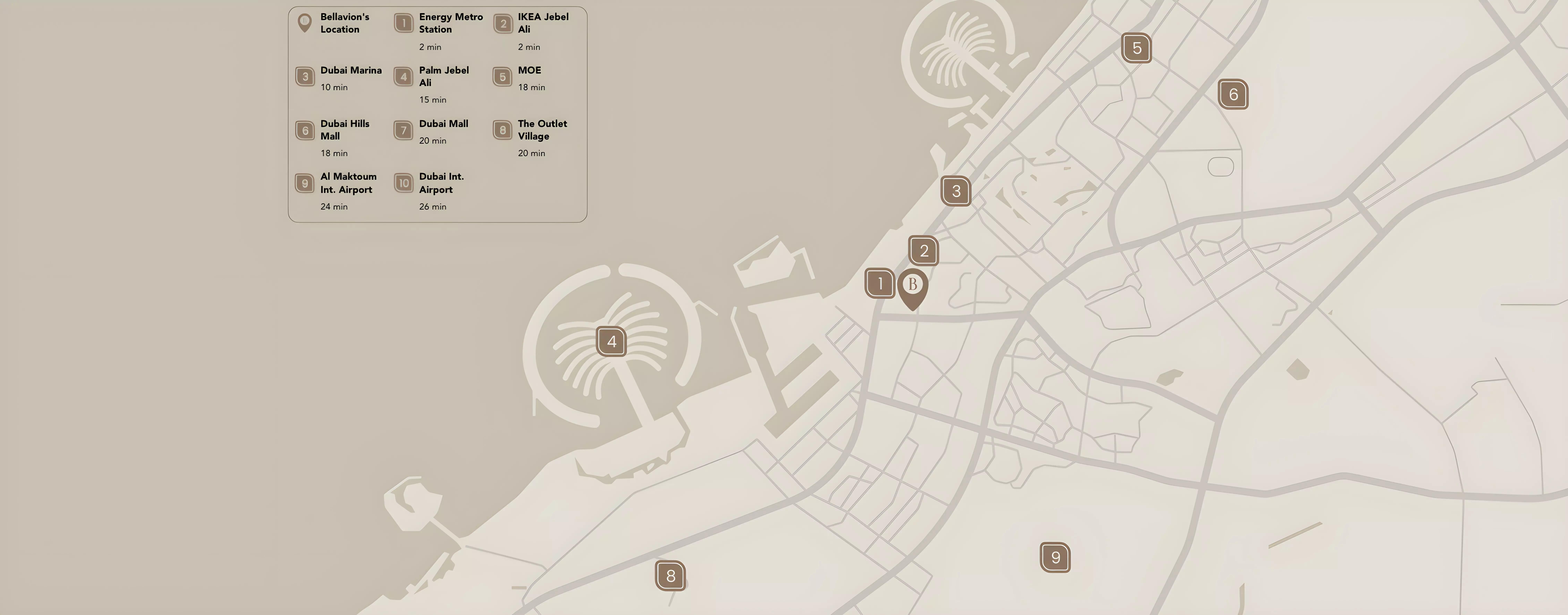 صورة لمشروع بيلافيون من تطوير Sunrise Capital في دبي, بوابة وصل - [1]