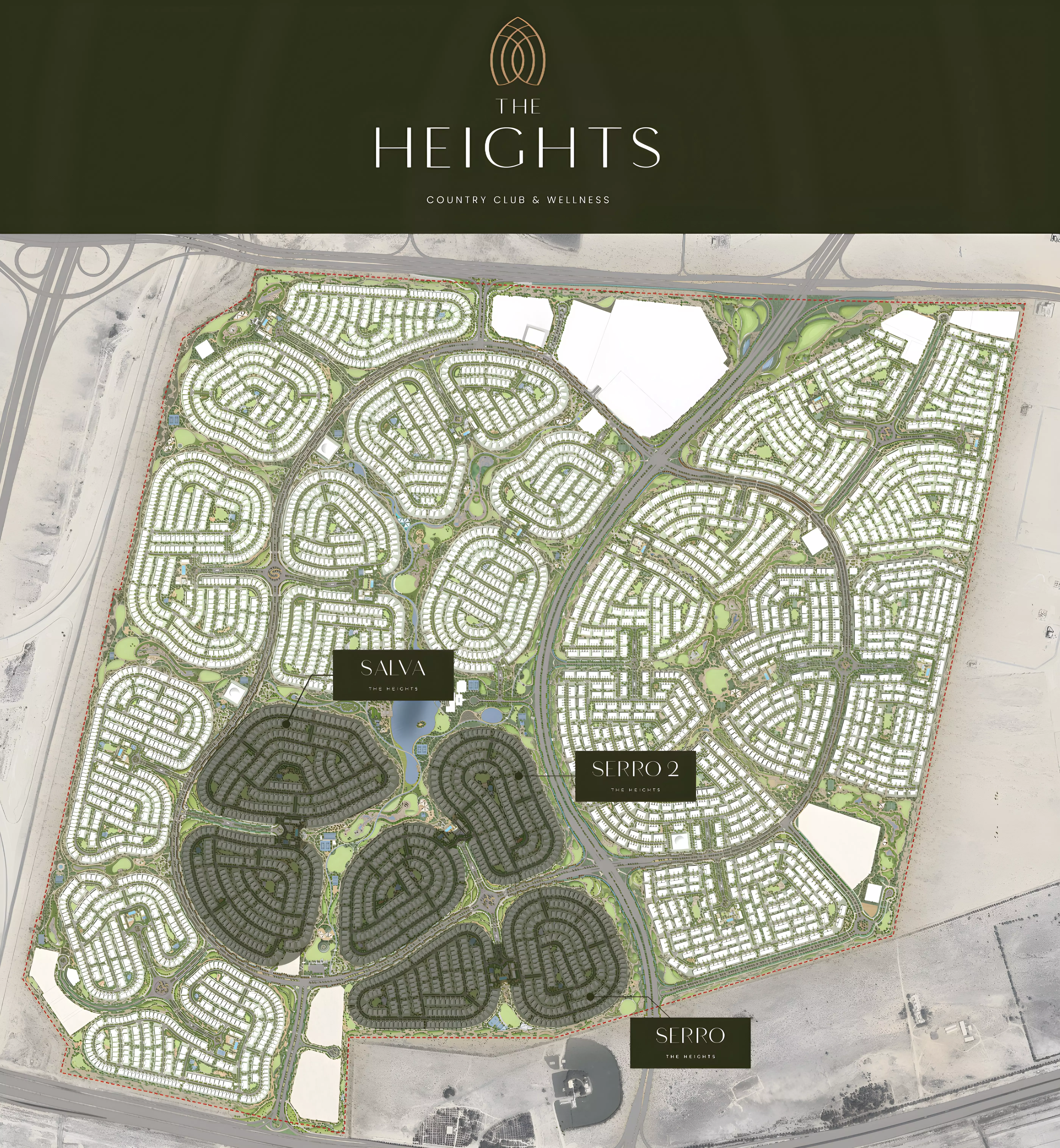 image of Serro The Heights by Emaar Properties, Dubai, The Heights Country Club & Wellness, Serro — [1]