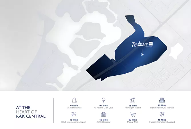 صورة لمشروع فندق وشقق راديسون بلو من تطوير BNW Developments في رأس الخيمة, راك سنترال, فندق ومساكن راديسون بلو - [3]