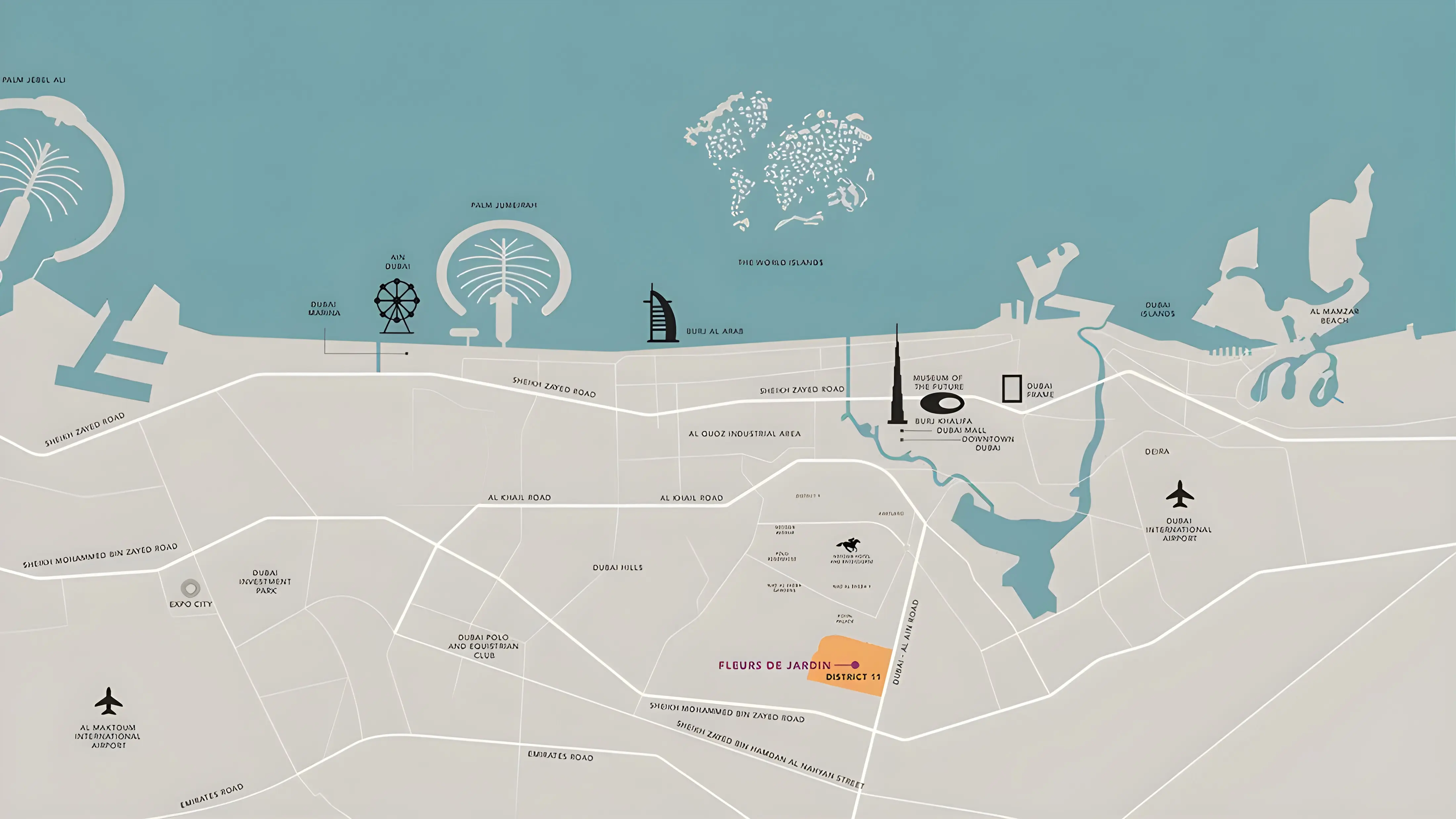 image of Fleur De Jardin Villas by Amis properties, Dubai,Mohammed Bin Rashid City,District 11,Fleur De Jardin Villas — [1]