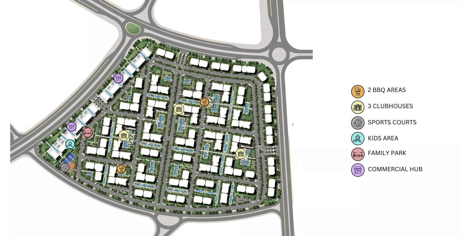 image of El Patio Riva by La Vista Developments, Cairo,New Cairo City,The 6th Settlement — [1]