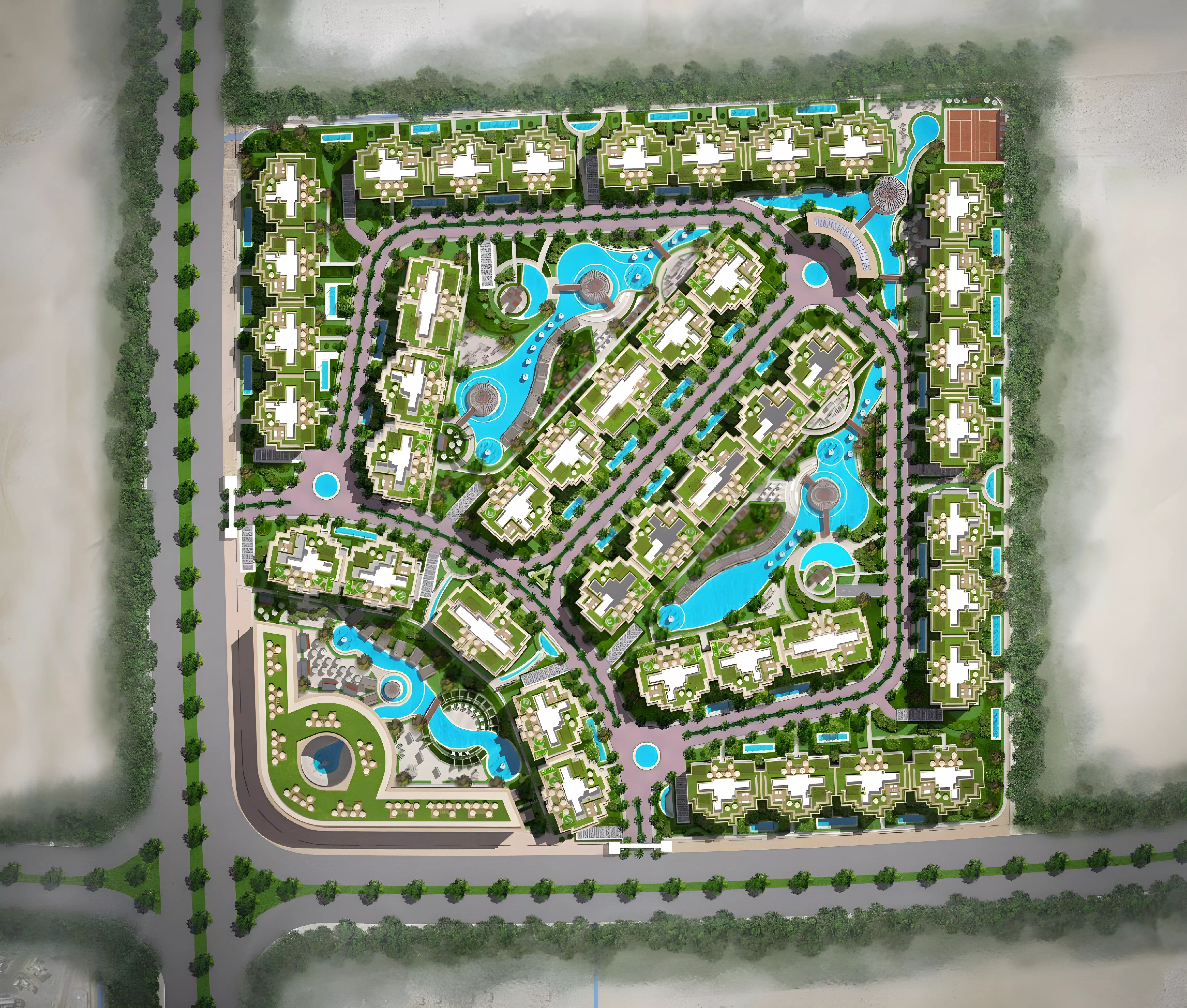 عرض المخطط الرئيسي للمشروع عرض المخطط الرئيسي للمشروع