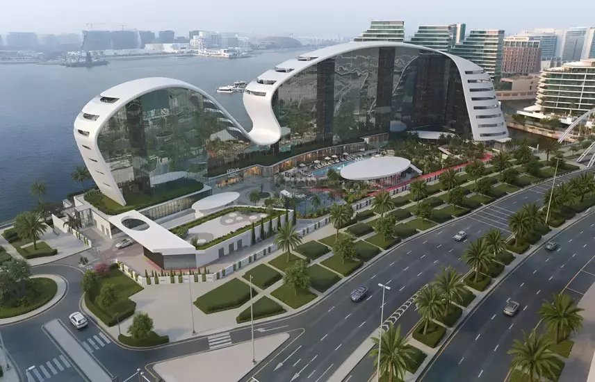 صورة لمشروع إميريتس هيلتون ريزيدنسز من تطوير Emirates Developments في أبوظبي,شاطئ الراحة - [1]