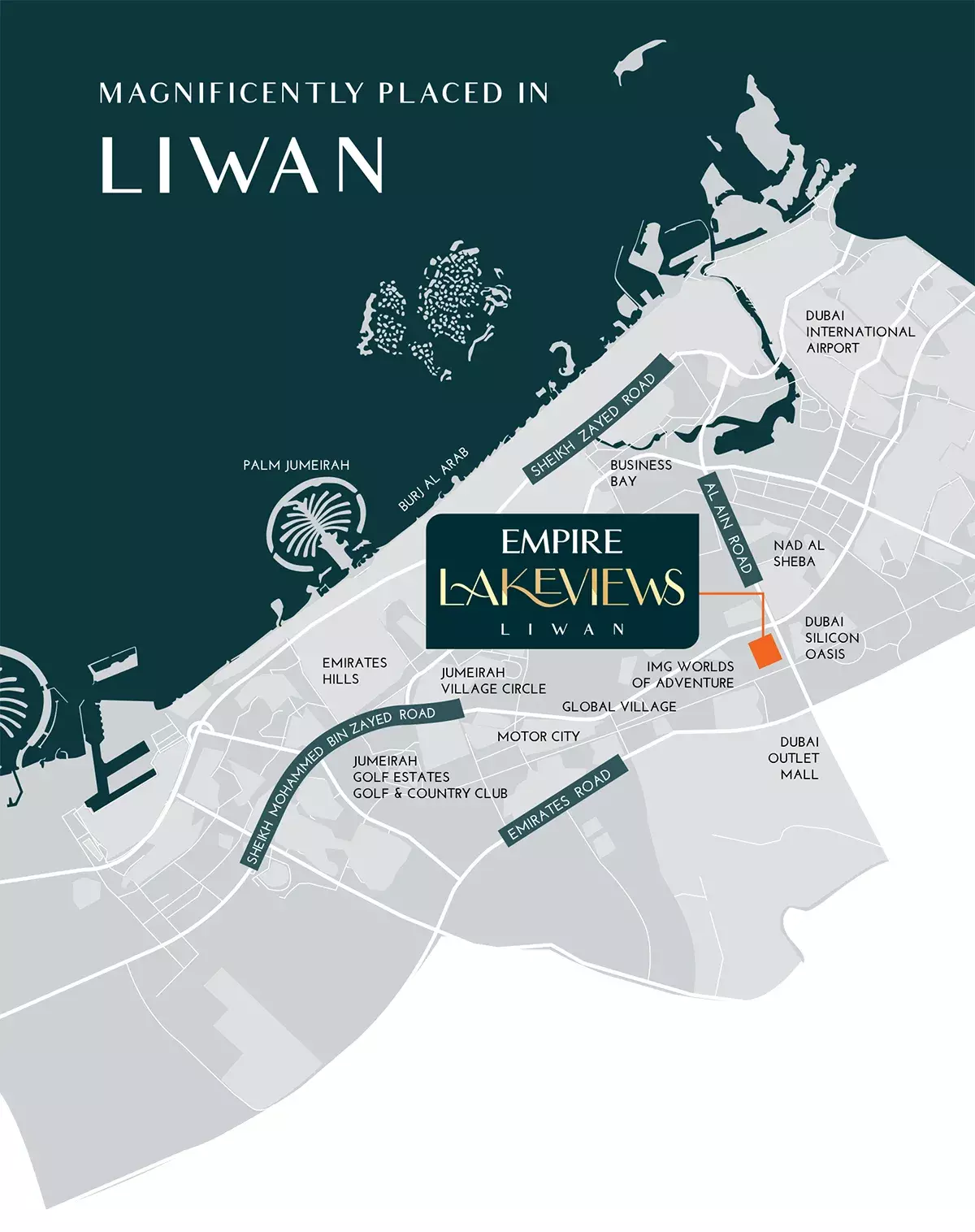 image of Empire Lake view by Empire Developments, Dubai,Liwan,Empire Lake view — [1]
