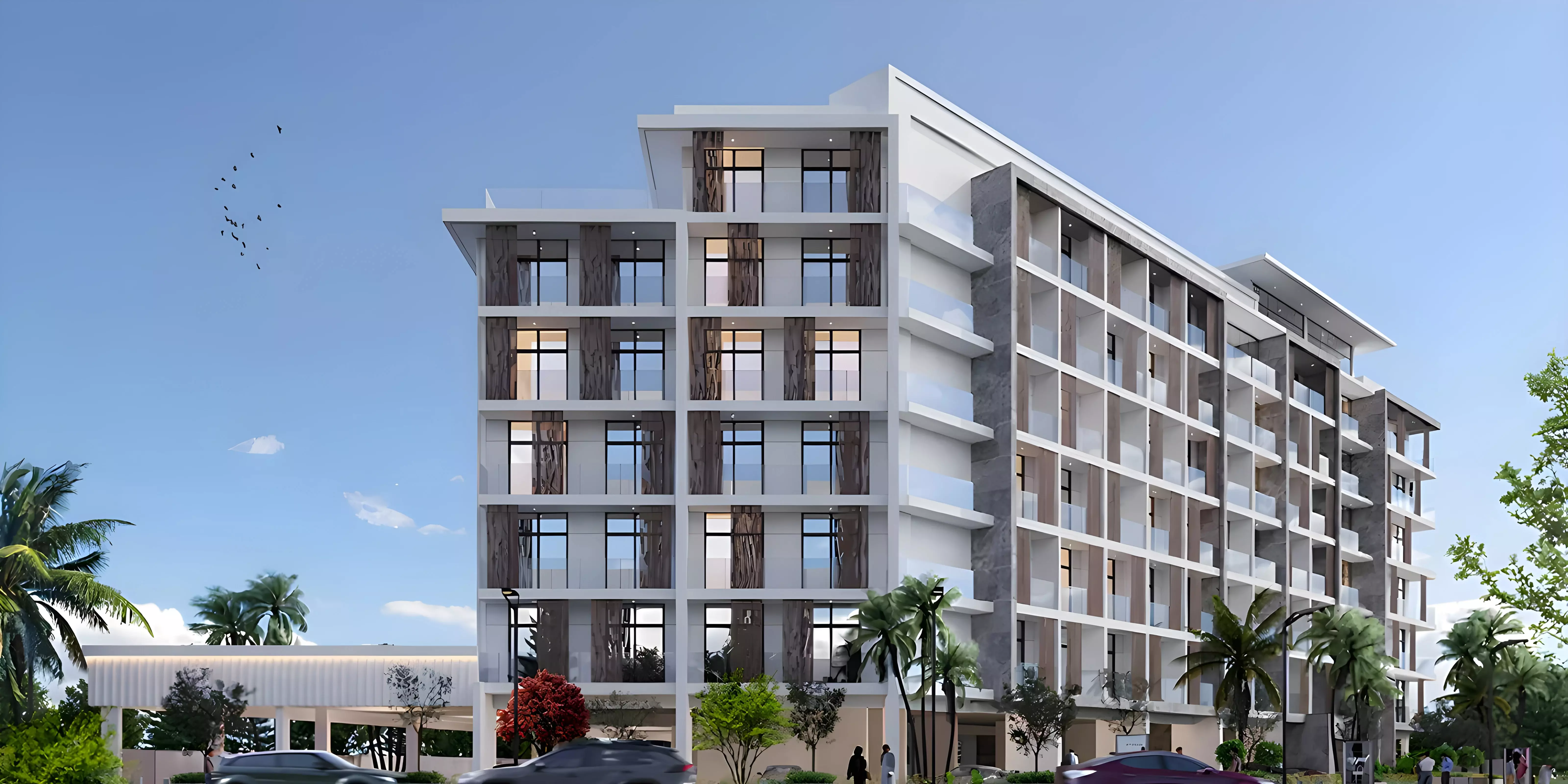 Prime Gardens - off-plan apartment by Prescott Real Estate Development in Prime Gardens