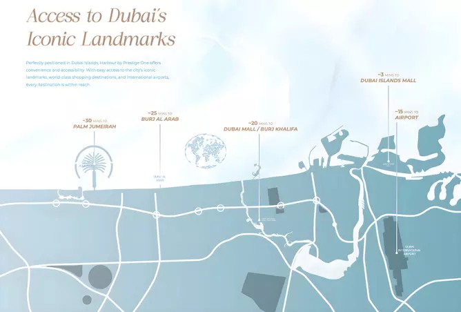 image of Harbour by Prestige One by Prestige One Developments, Dubai,Dubai Islands — [3]