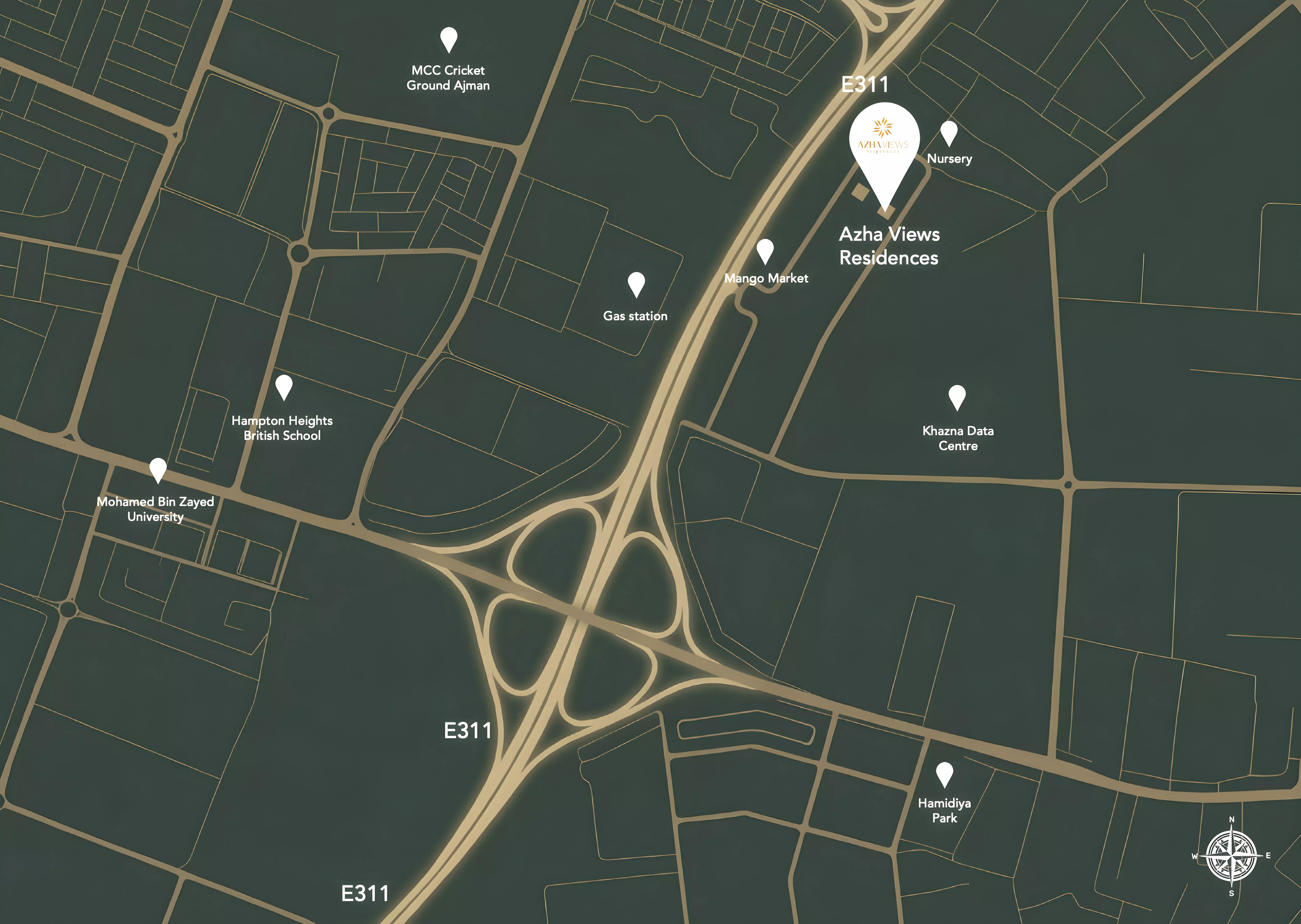 image of Azha Views Residences by Azha Development, Ajman,Al Amerah,Azha Views — [1]