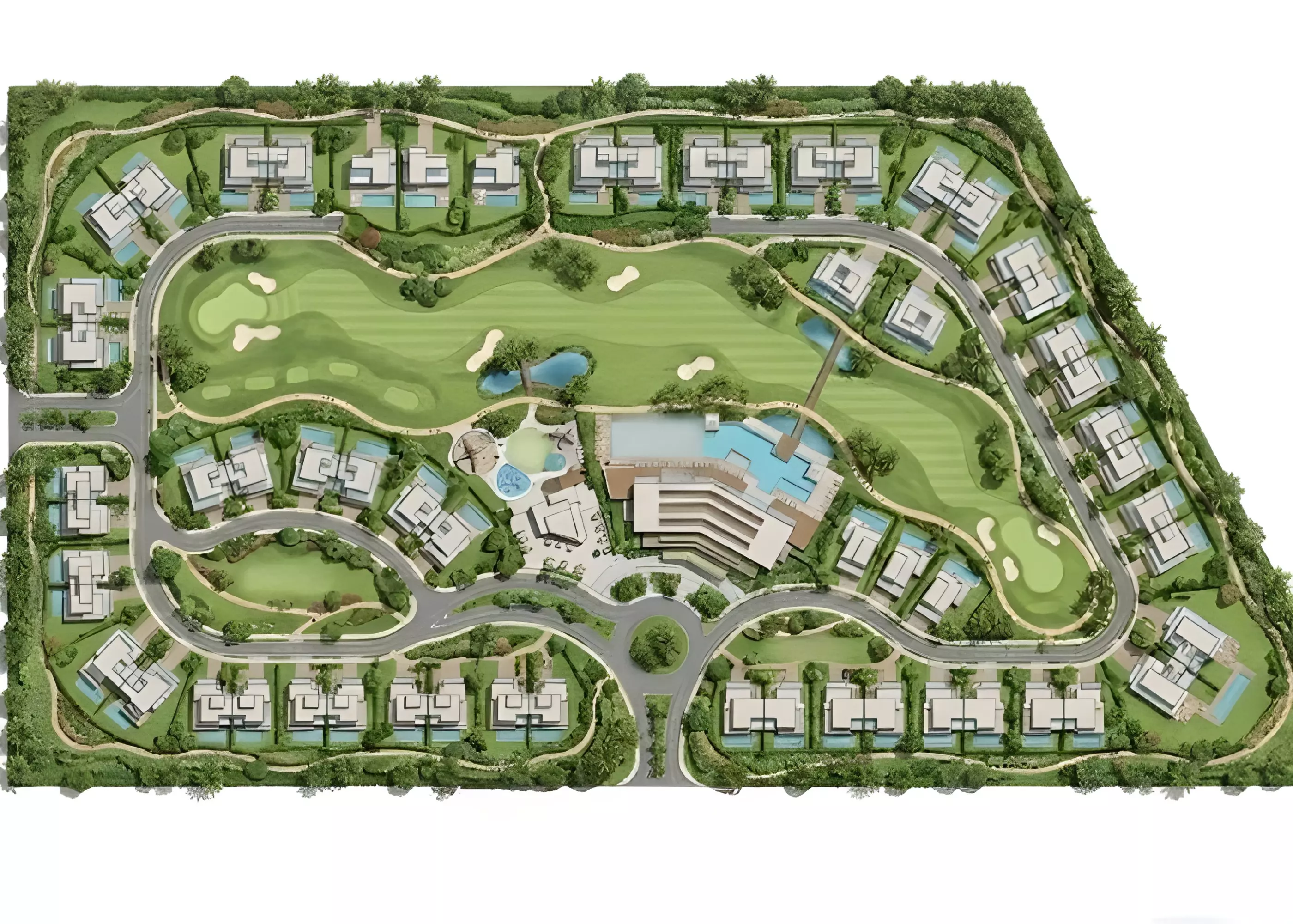 عرض المخطط الرئيسي للمشروع