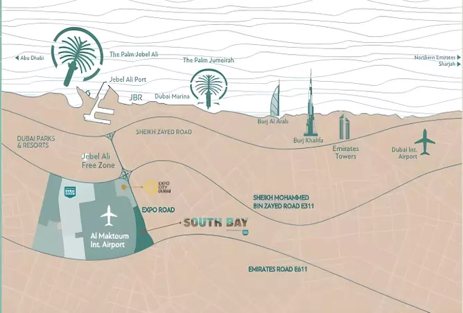 image of South Bay Phase 6 By Dubai South by Dubai South, Dubai, Dubai South (Dubai World Central), South Bay, South Bay 6 — [3]