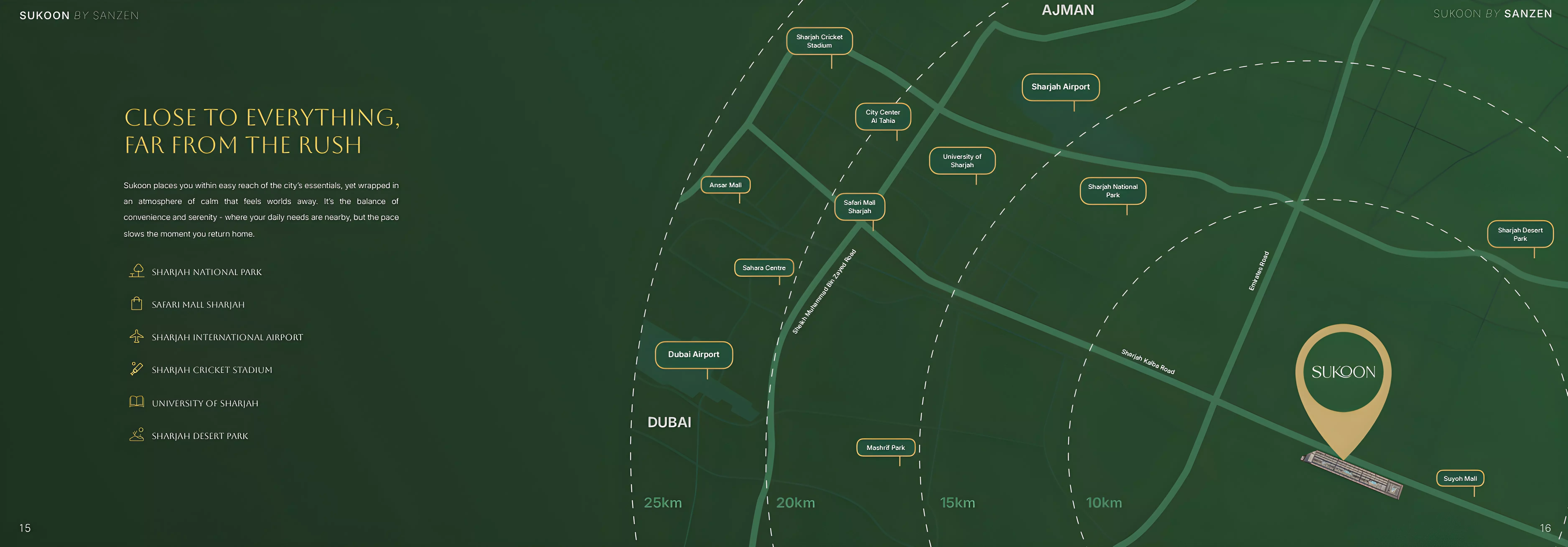 صورة لمشروع سكون من سانزن من تطوير Sanzen في الشارقة - [1]