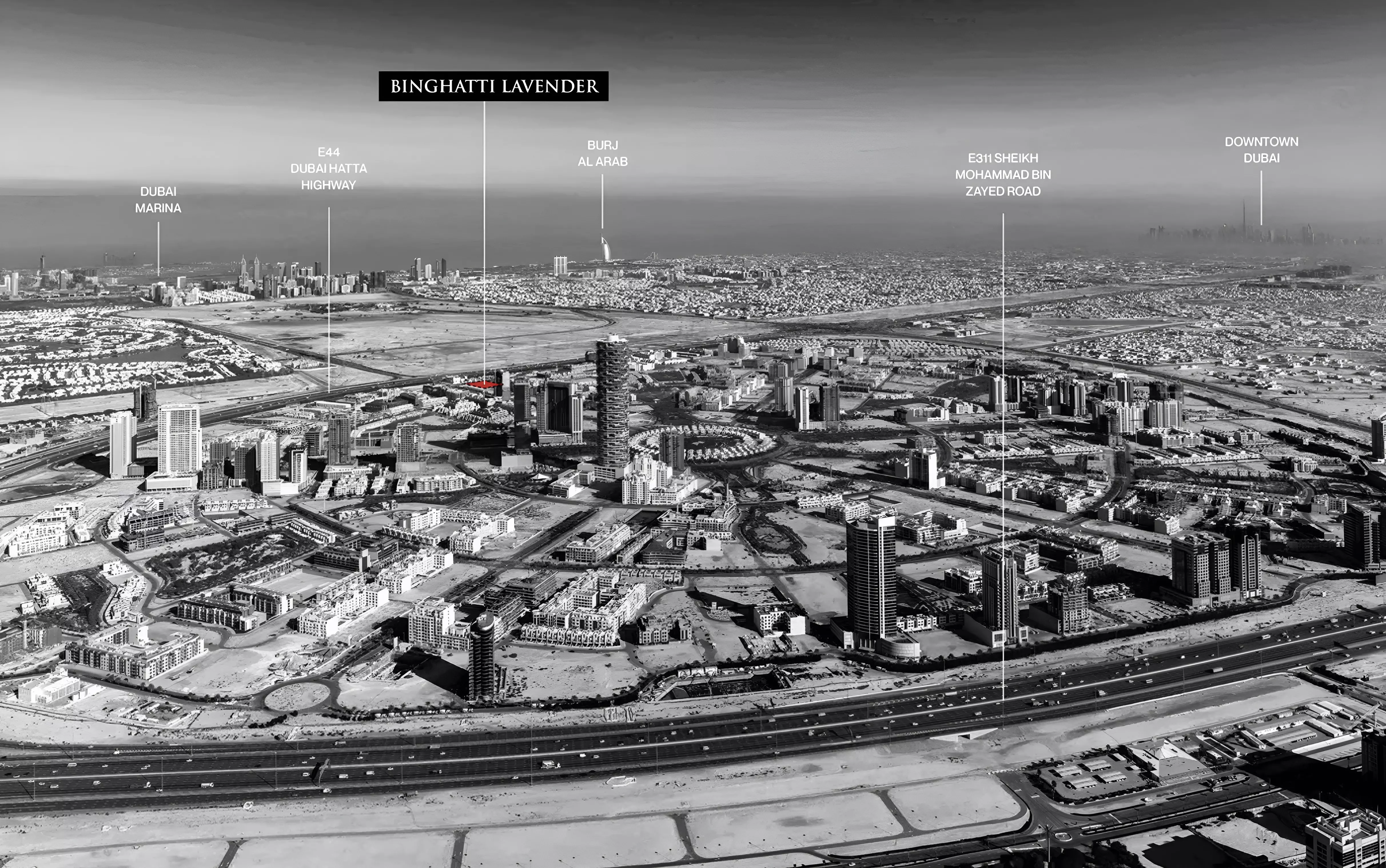 صورة لمشروع بن غاطي لافندر من تطوير بن غاطي في دبي, قرية جميرا الدائرية, الضاحية 10, بن غاطي لافندر - [1]