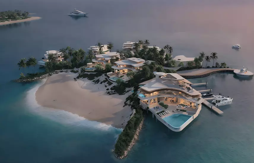 image of Nami Island Villas by Nami Island Development, Dubai, The World Islands — [1]