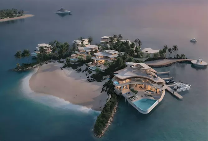 image of Nami Island Villas by Nami Island Development, The World Islands, Dubai — [1]