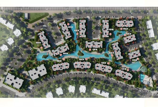 صورة لمشروع كليو ووتر ريزيدنسز من تطوير بالم هيلز في القاهرة, مدينة القاهرة الجديدة, التجمع الخامس, كمبوندات التجمع الخامس, بالم هيلز نيو كايرو - [3]