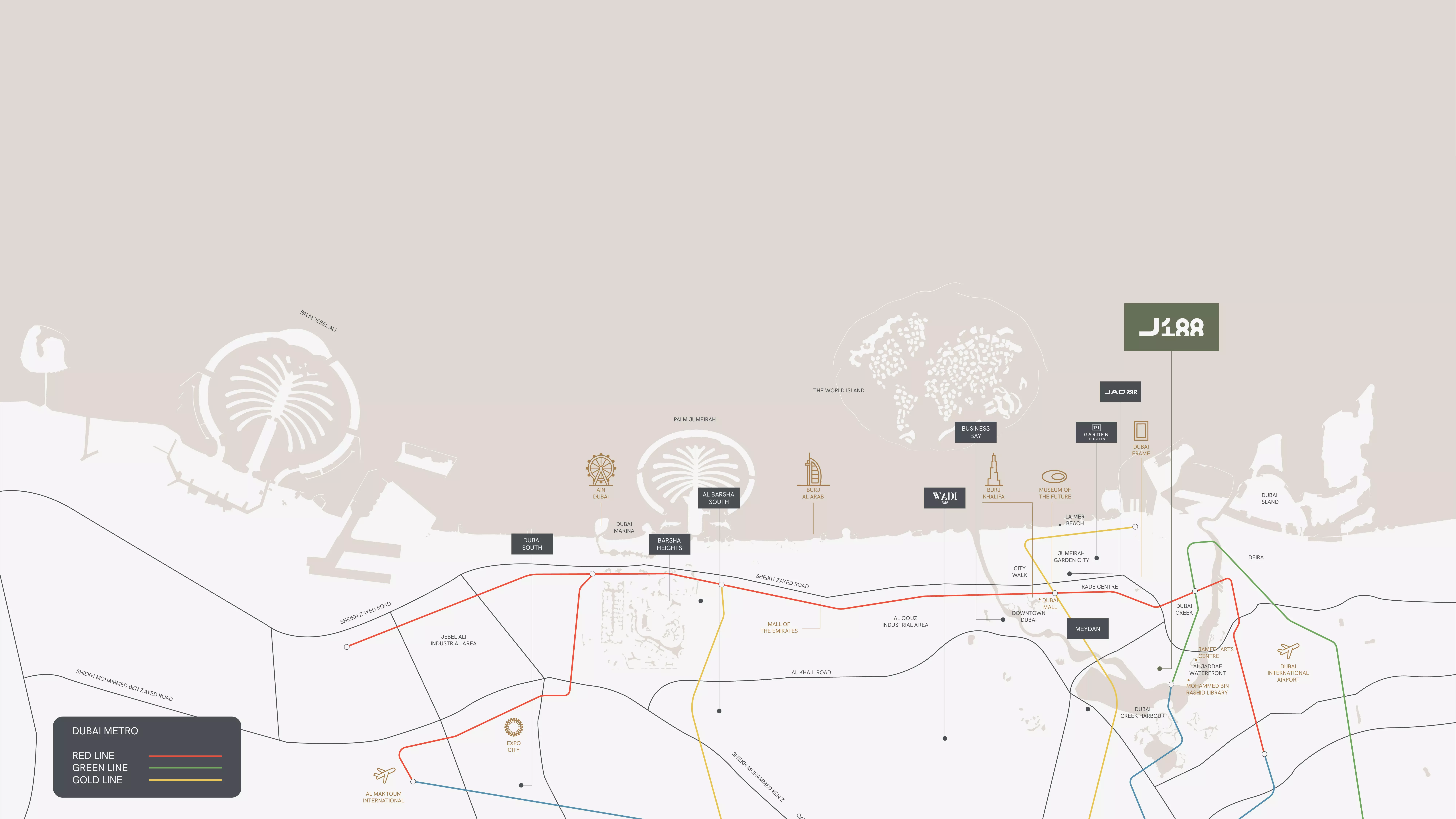 عرض المخطط الرئيسي للمشروع