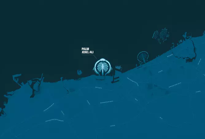 صورة لمشروع بالم جبال علي فروند إي من تطوير نخيل في دبي, نخلة جبل علي, بالم جميرا - فروند إي - [3]