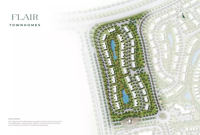 image of Flair Townhomes in Mivida Gardens By Emaar by Emaar Misr, Cairo,Mostakbal City - Future City,Mivida Gardens — [3]