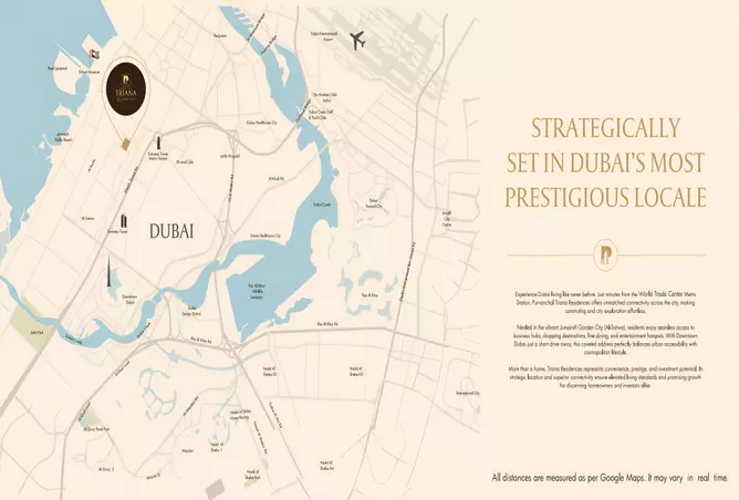 image of Purvanchal Triana Residences by Purvanchal Developers, Dubai, Al Satwa, Jumeirah Garden City, Purvanchal Triana Residences — [3]