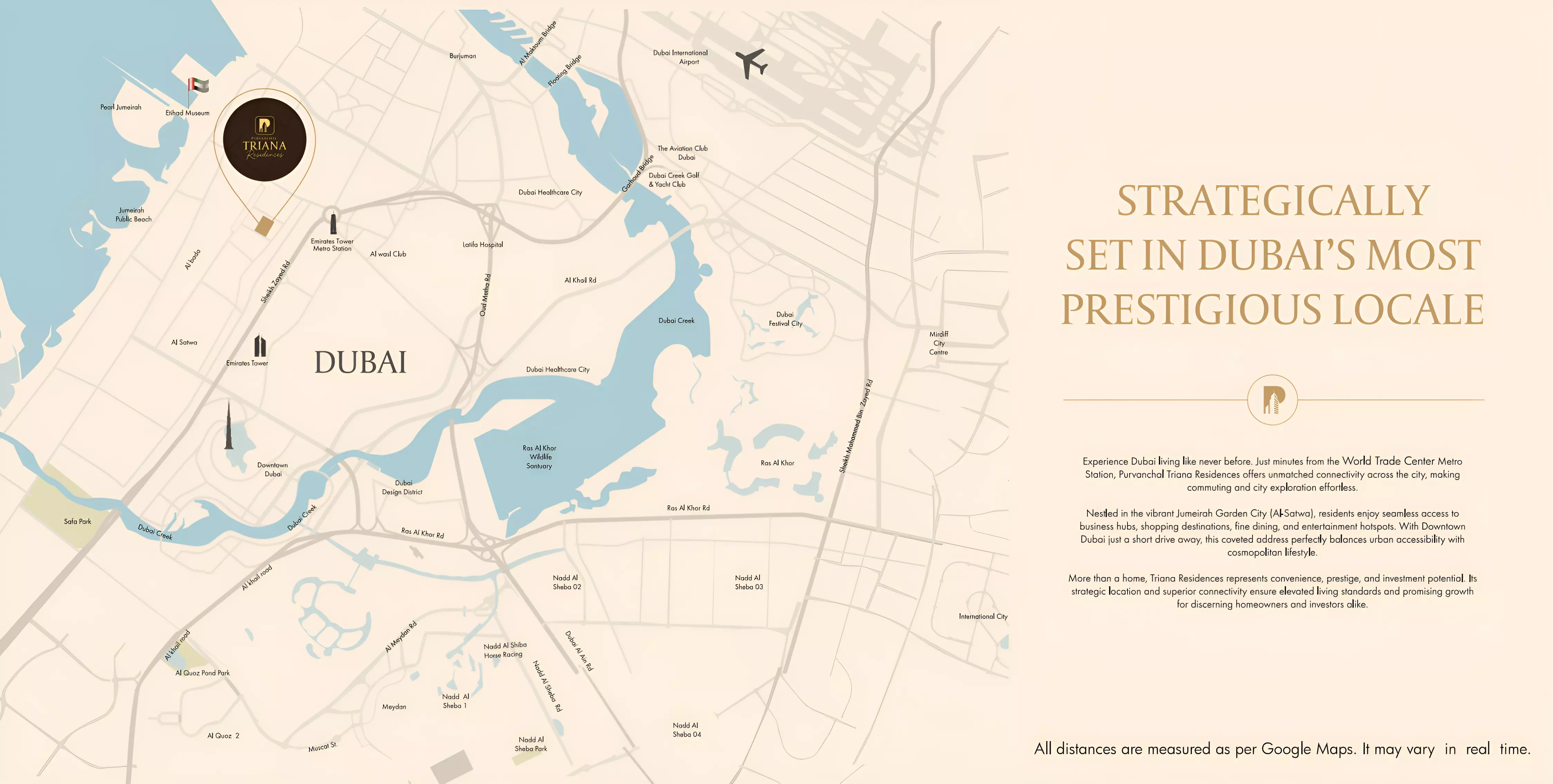 image of Purvanchal Triana Residences by Purvanchal Developers, Dubai, Al Satwa, Jumeirah Garden City, Purvanchal Triana Residences — [1]