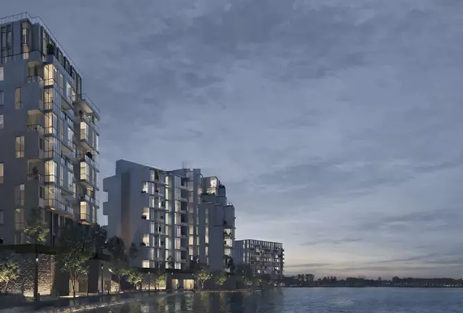 صورة لمشروع كانال ووك ريزيدنس من تطوير أركان بالم للتطوير في الجيزة, الشيخ زايد - [1]