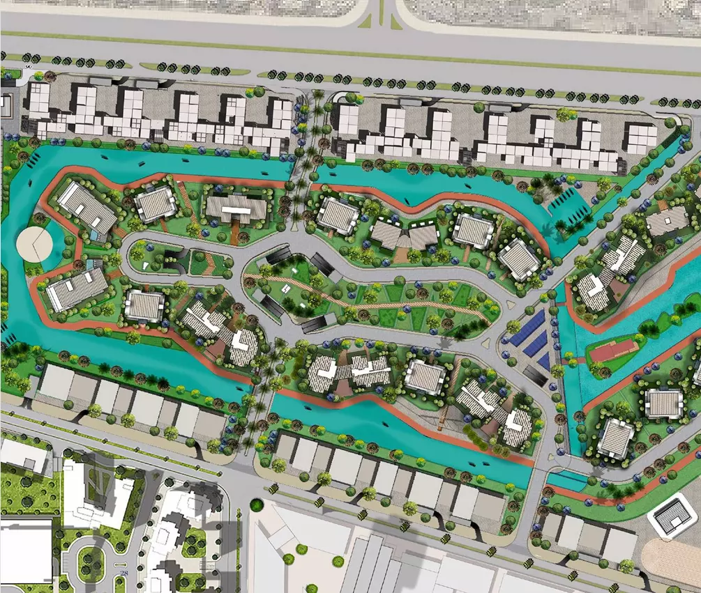 image of Canal Walk Residence by Arkan Palm Development, Giza,Sheikh Zayed City — [1]