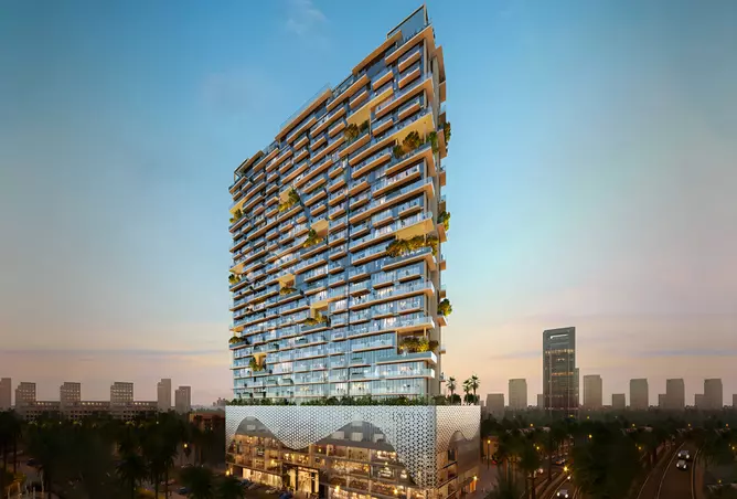 image of One Park Central by Iman Developers, One Park Central, District 15, Jumeirah Village Circle, Dubai — [1]