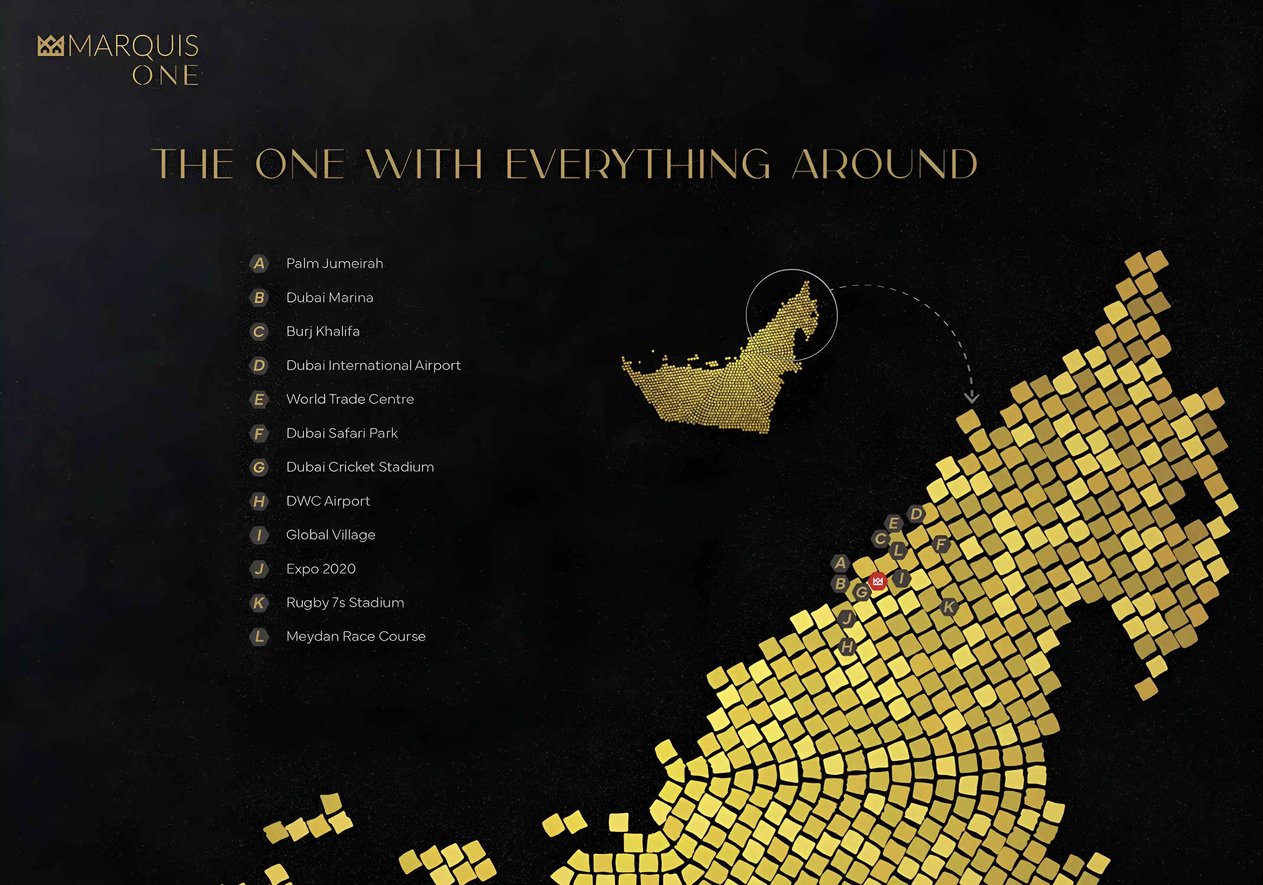 صورة لمشروع ماركيز ون من تطوير ماركيز بوينت العقارية في دبي, ارجان, ماركيز ون - [1]