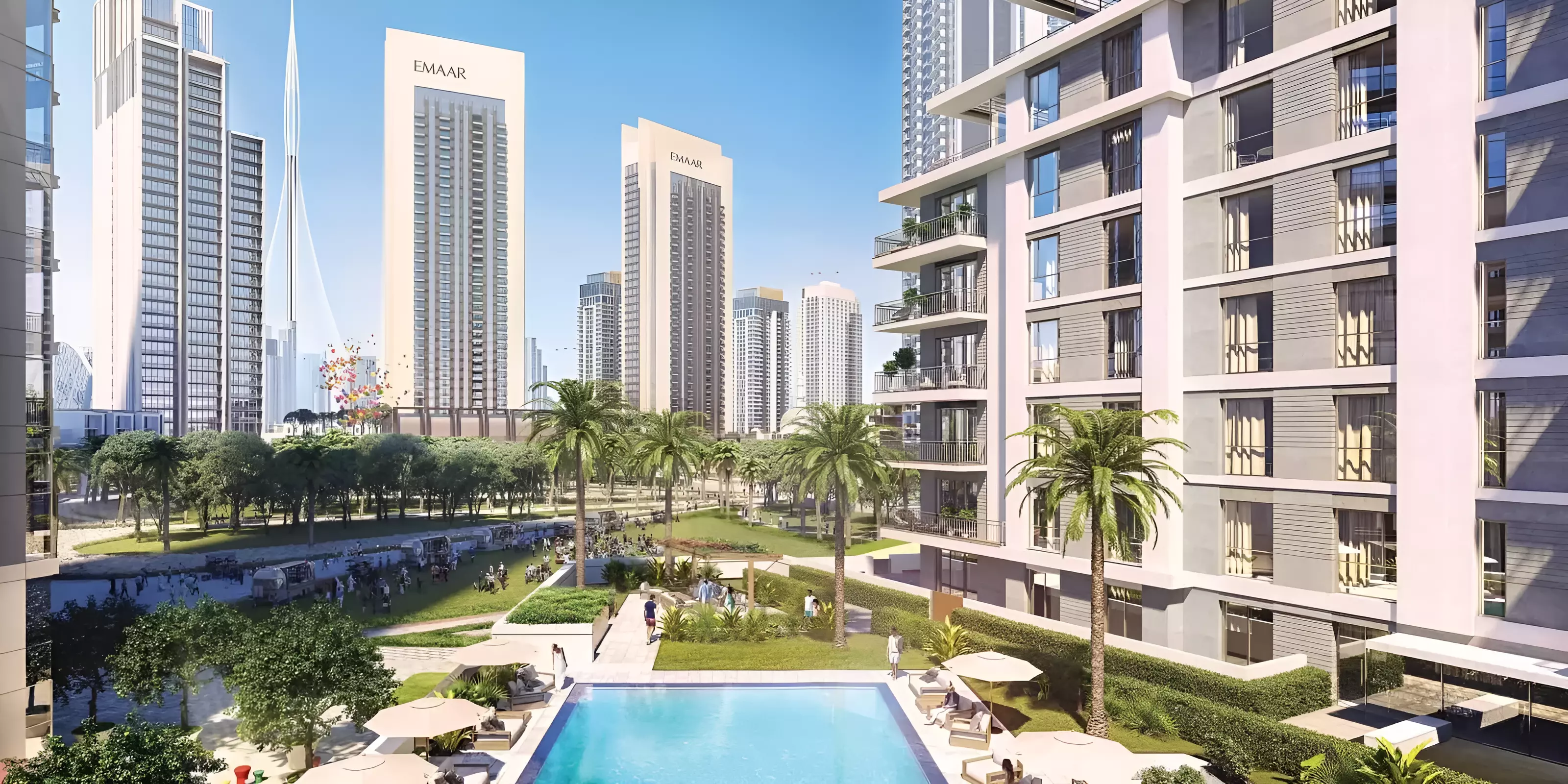 Island Park By Emaar - off-plan apartment by Emaar Properties in Island Park I