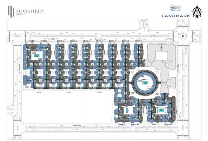 image of Landmark by Morshedy Group, Cairo, Nasr City, Nasr City Compounds, Landmark — [3]