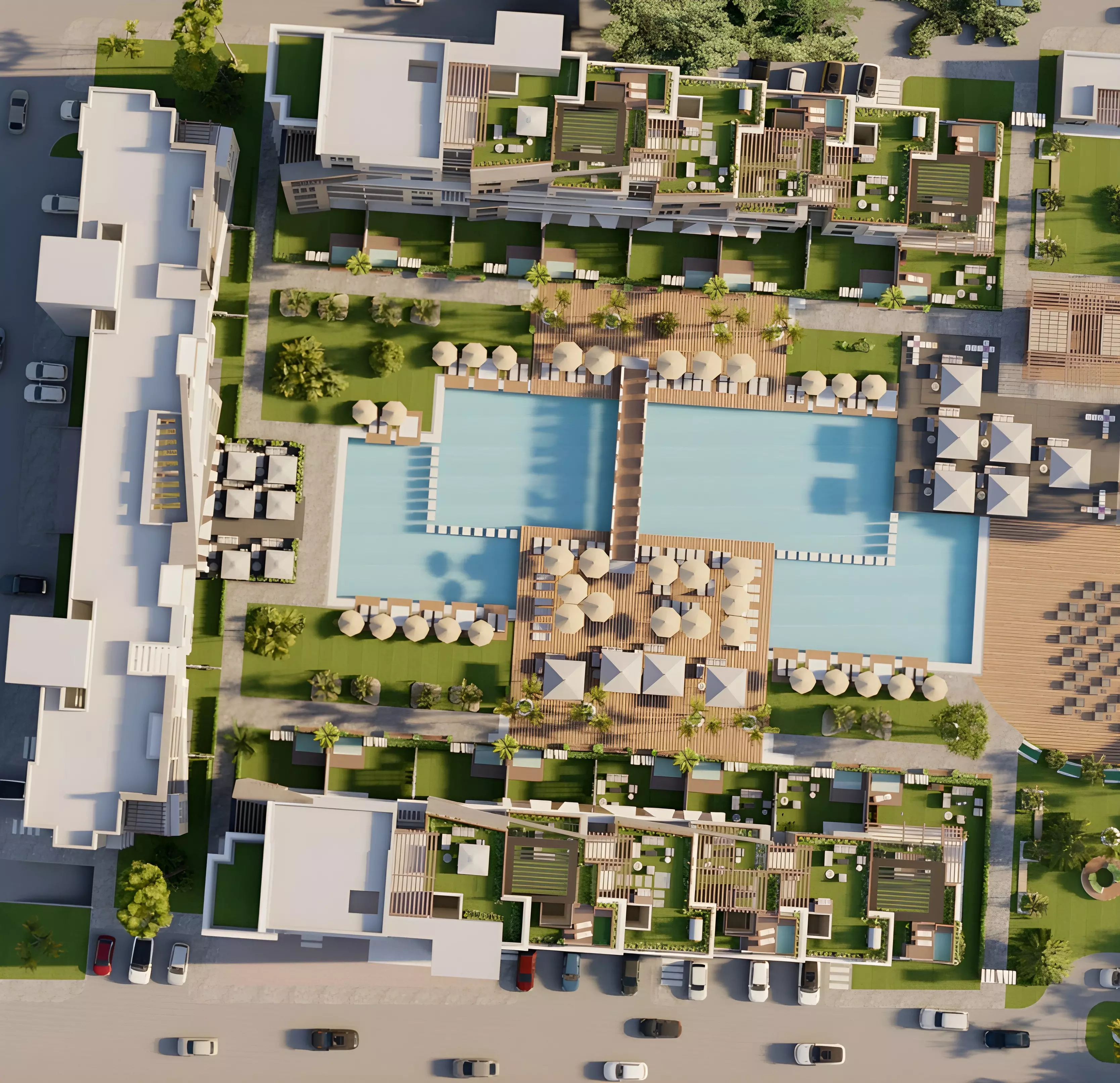 عرض المخطط الرئيسي للمشروع