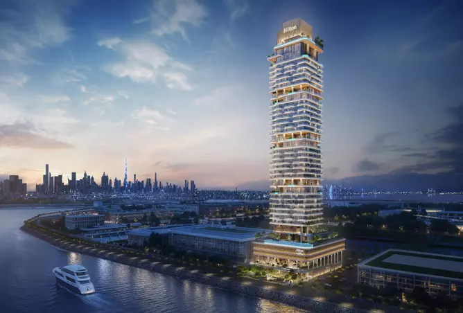 صورة لمشروع هيلتون ريزيدنسز من تطوير برستيج وان للتطوير العقاري في دبي, مدينة دبي الملاحية, بريستيج ون ريسدنس - [3]