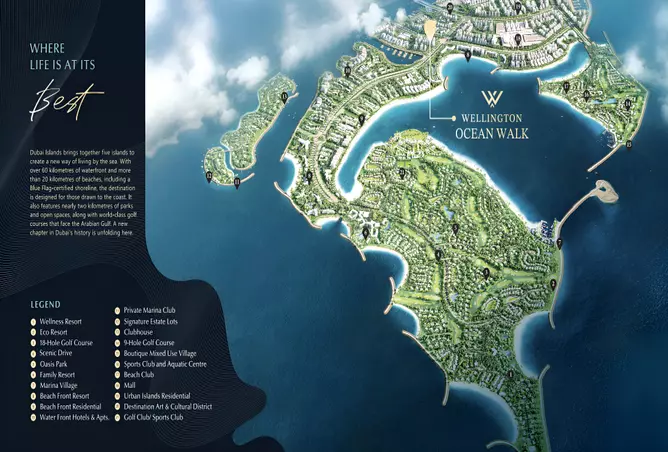 image of Ocean Walk by Wellington Developments, Dubai, Dubai Islands, Wellington Ocean Walk — [3]
