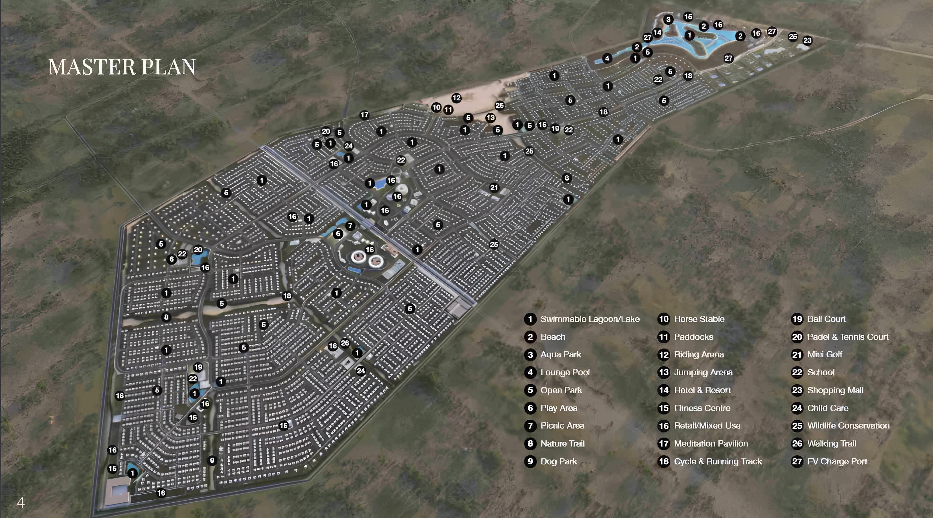 Arabian Hills Estate master plan 3 Master plan 3