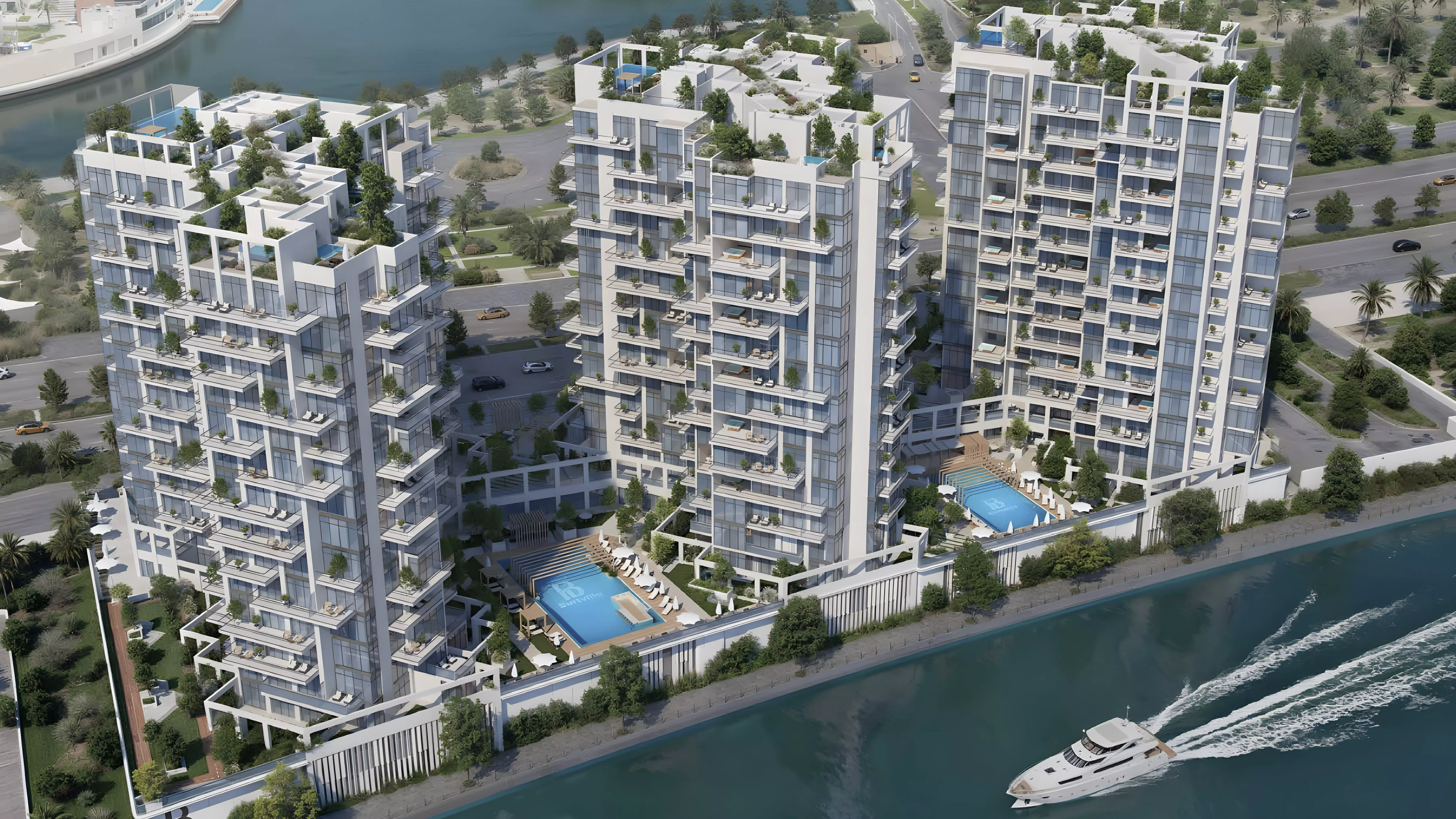 Bab Al Qasr Canal View Residence 22 - off-plan apartment by Burtville in Al Raha Beach
