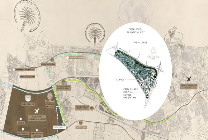 image of Cresswell Homes by Merath Development, Dubai,Dubai South (Dubai World Central),Residential District,Cresswell Homes — [3]