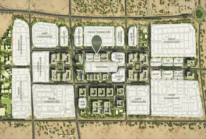 صورة لمشروع جروف من تطوير نشما في دبي, تاون سكوير, جروف - [3]
