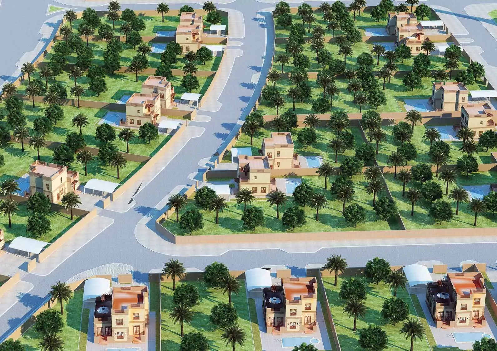 Telal Al Salam 1 - off-plan villa by ARABIAN HILLS INVESTMENT AND REAL ESTATE DEVELOPMENT in Al Faqa'a